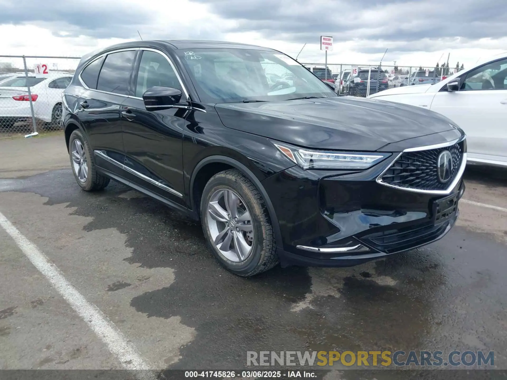 1 Photograph of a damaged car 5J8YE1H33PL034064 ACURA MDX 2023