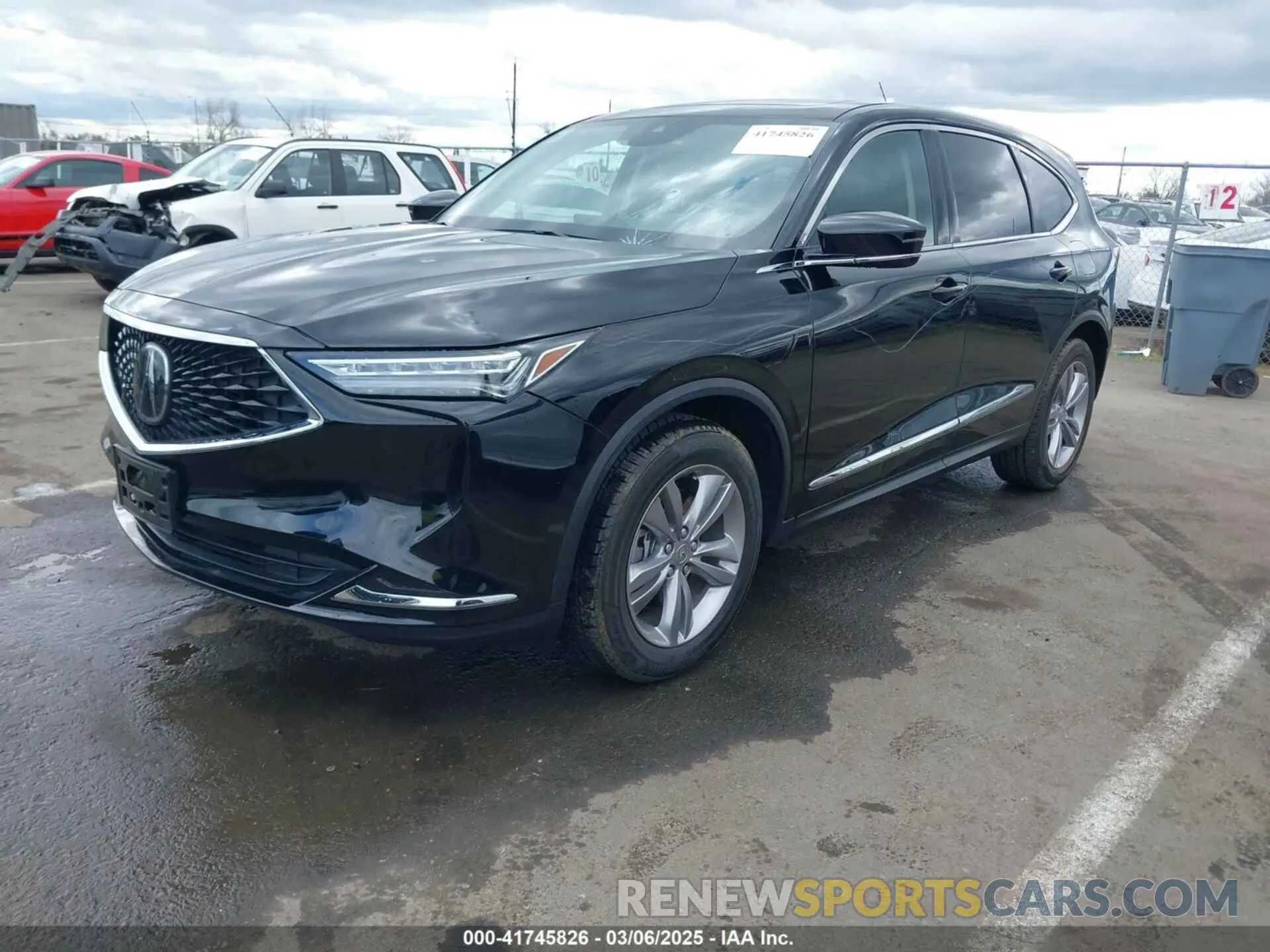 2 Photograph of a damaged car 5J8YE1H33PL034064 ACURA MDX 2023