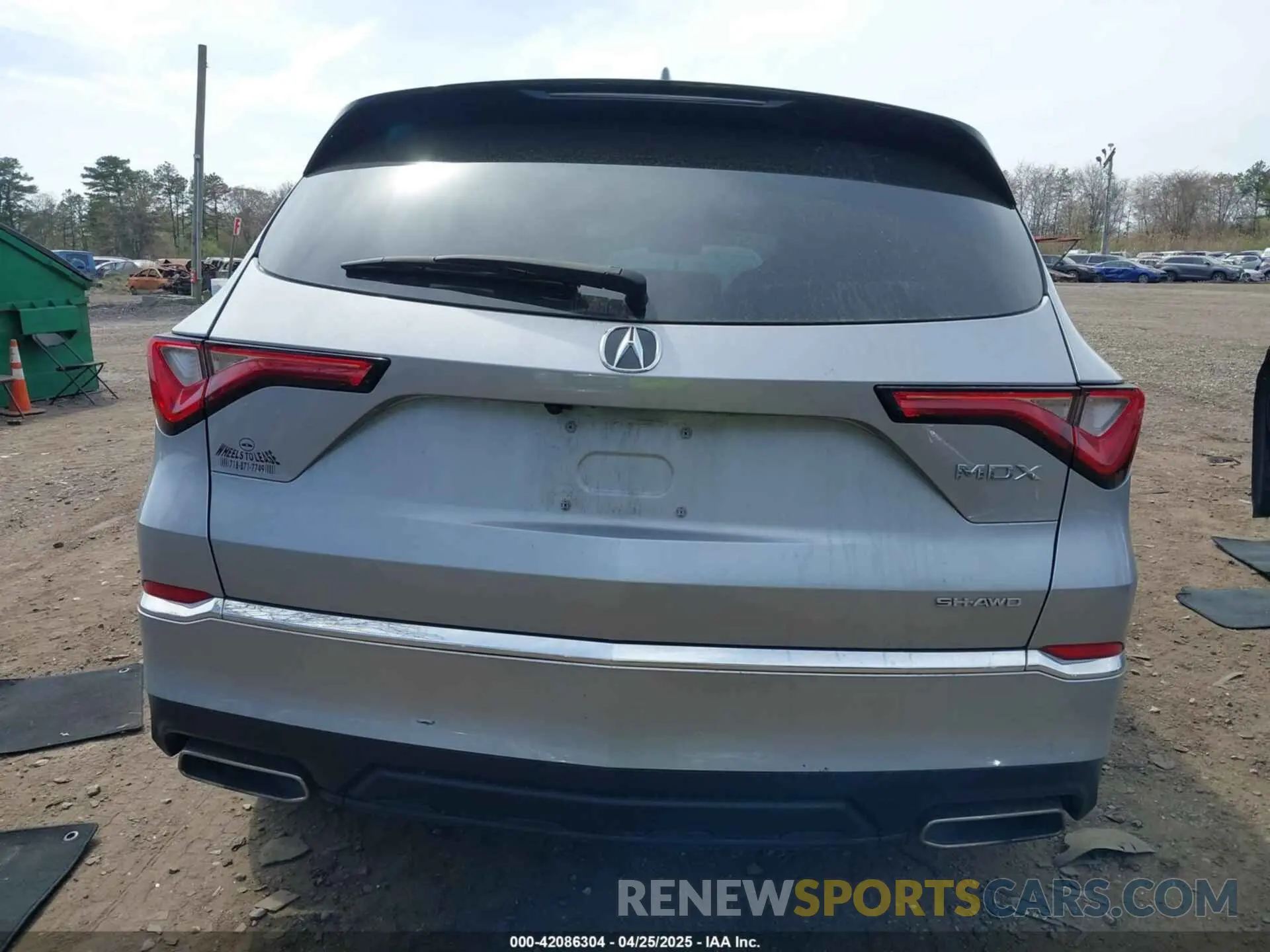16 Photograph of a damaged car 5J8YE1H35PL009408 ACURA MDX 2023