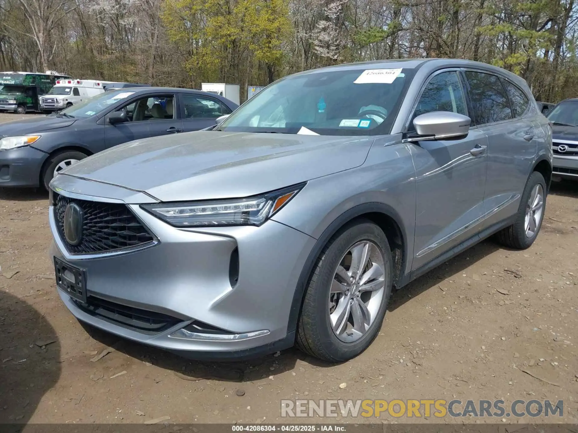 2 Photograph of a damaged car 5J8YE1H35PL009408 ACURA MDX 2023