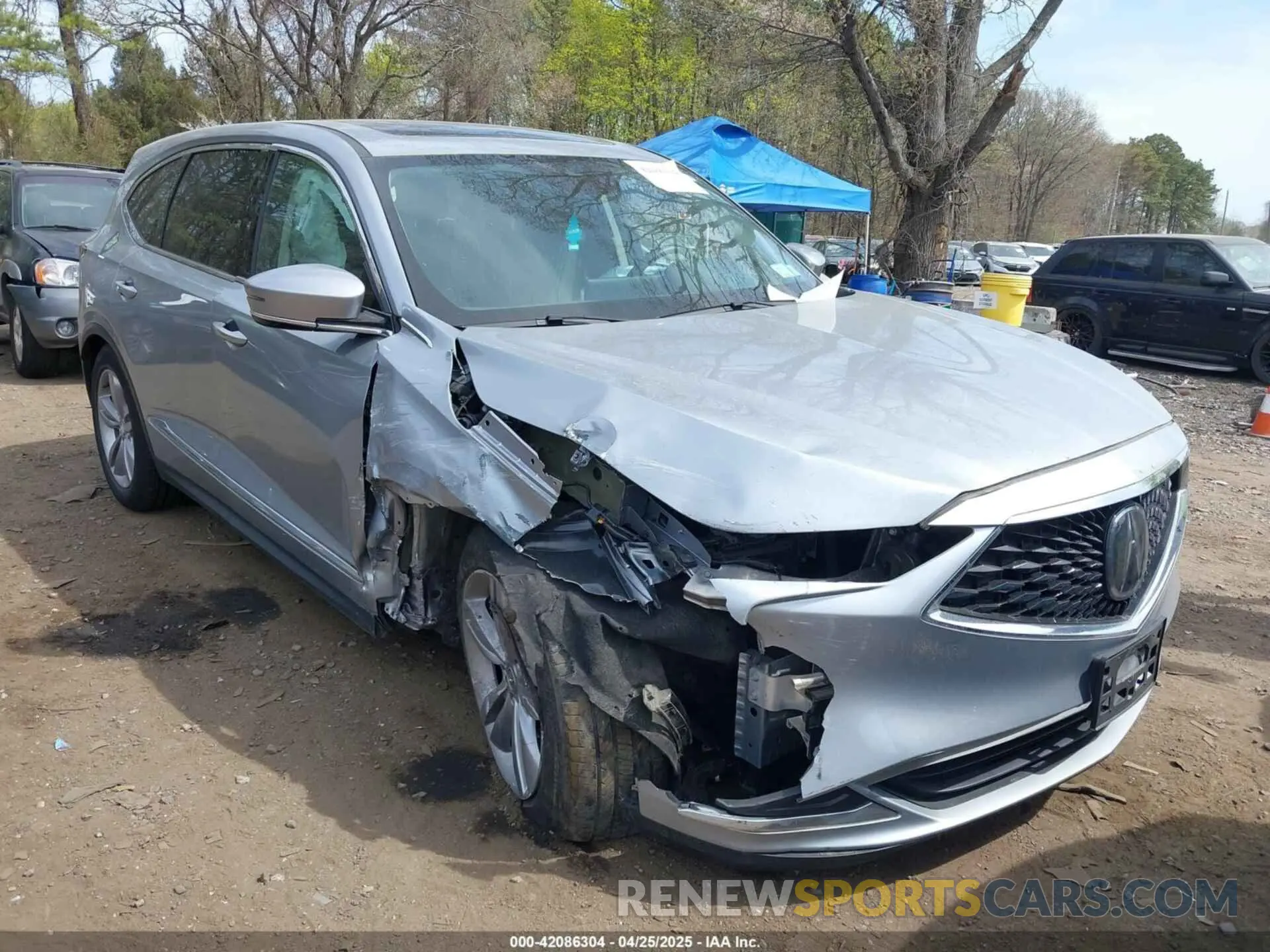 6 Photograph of a damaged car 5J8YE1H35PL009408 ACURA MDX 2023