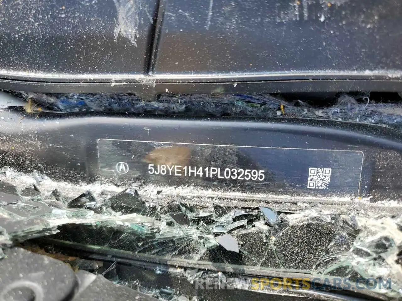 13 Photograph of a damaged car 5J8YE1H41PL032595 ACURA MDX 2023