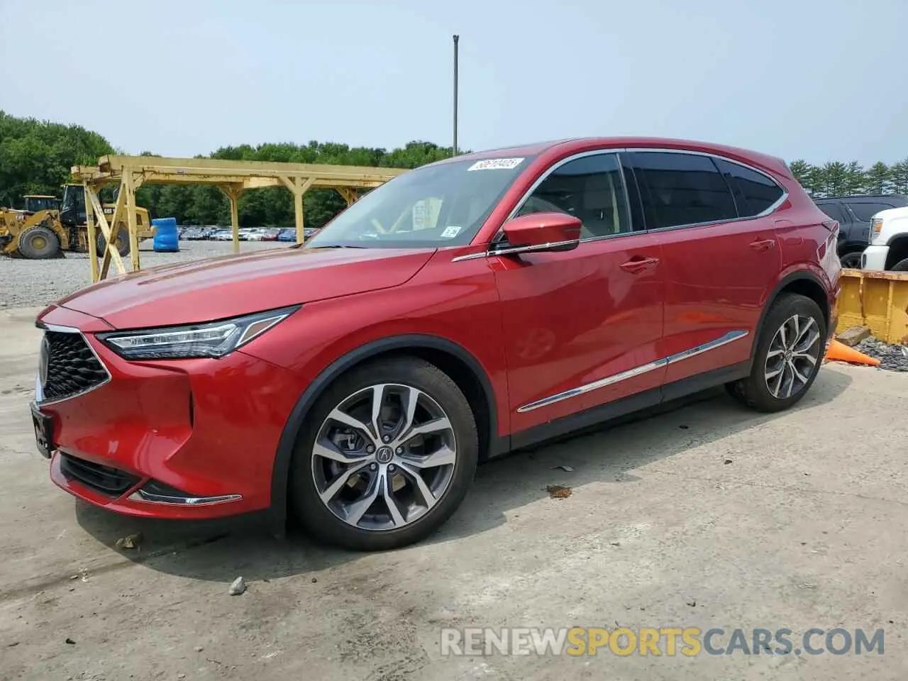 1 Photograph of a damaged car 5J8YE1H43PL025910 ACURA MDX 2023