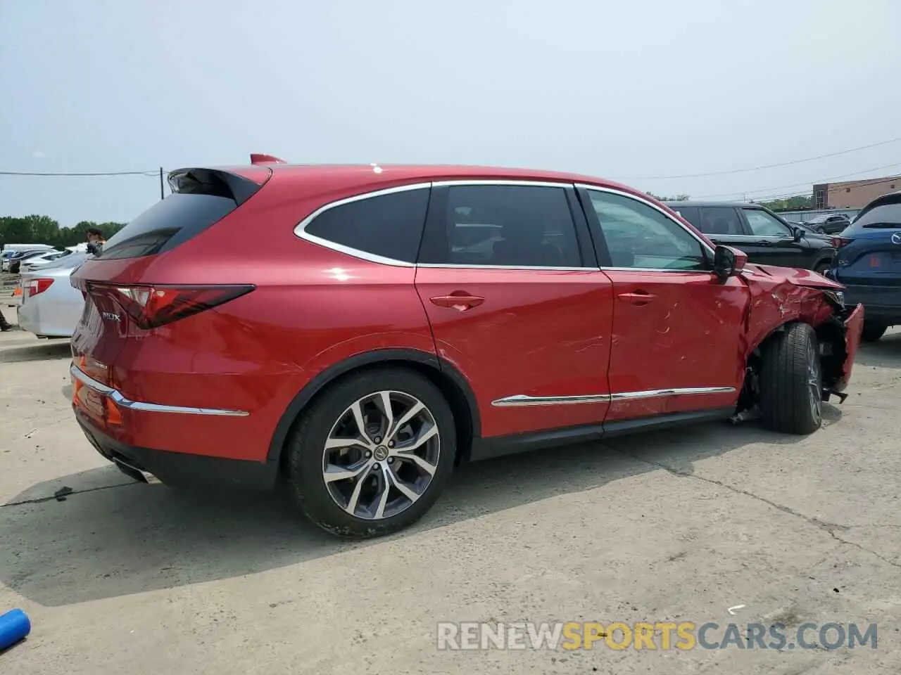 3 Photograph of a damaged car 5J8YE1H43PL025910 ACURA MDX 2023