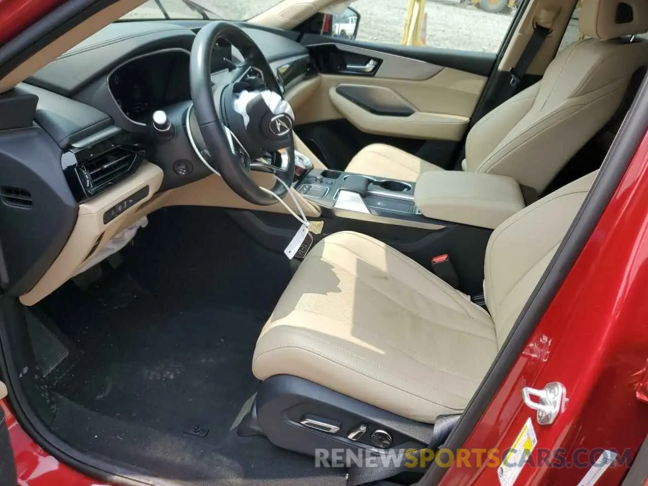 7 Photograph of a damaged car 5J8YE1H43PL025910 ACURA MDX 2023