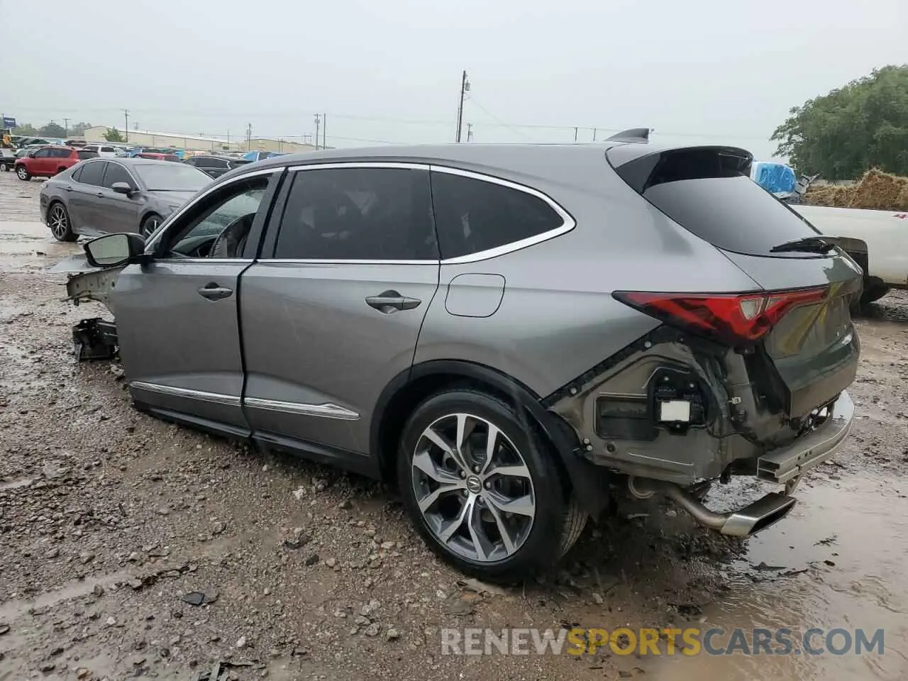 2 Photograph of a damaged car 5J8YE1H45PL003309 ACURA MDX 2023