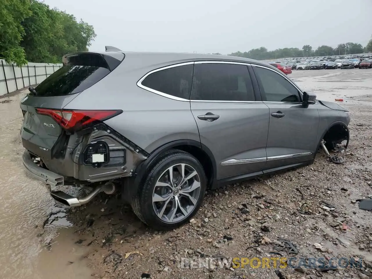 3 Photograph of a damaged car 5J8YE1H45PL003309 ACURA MDX 2023