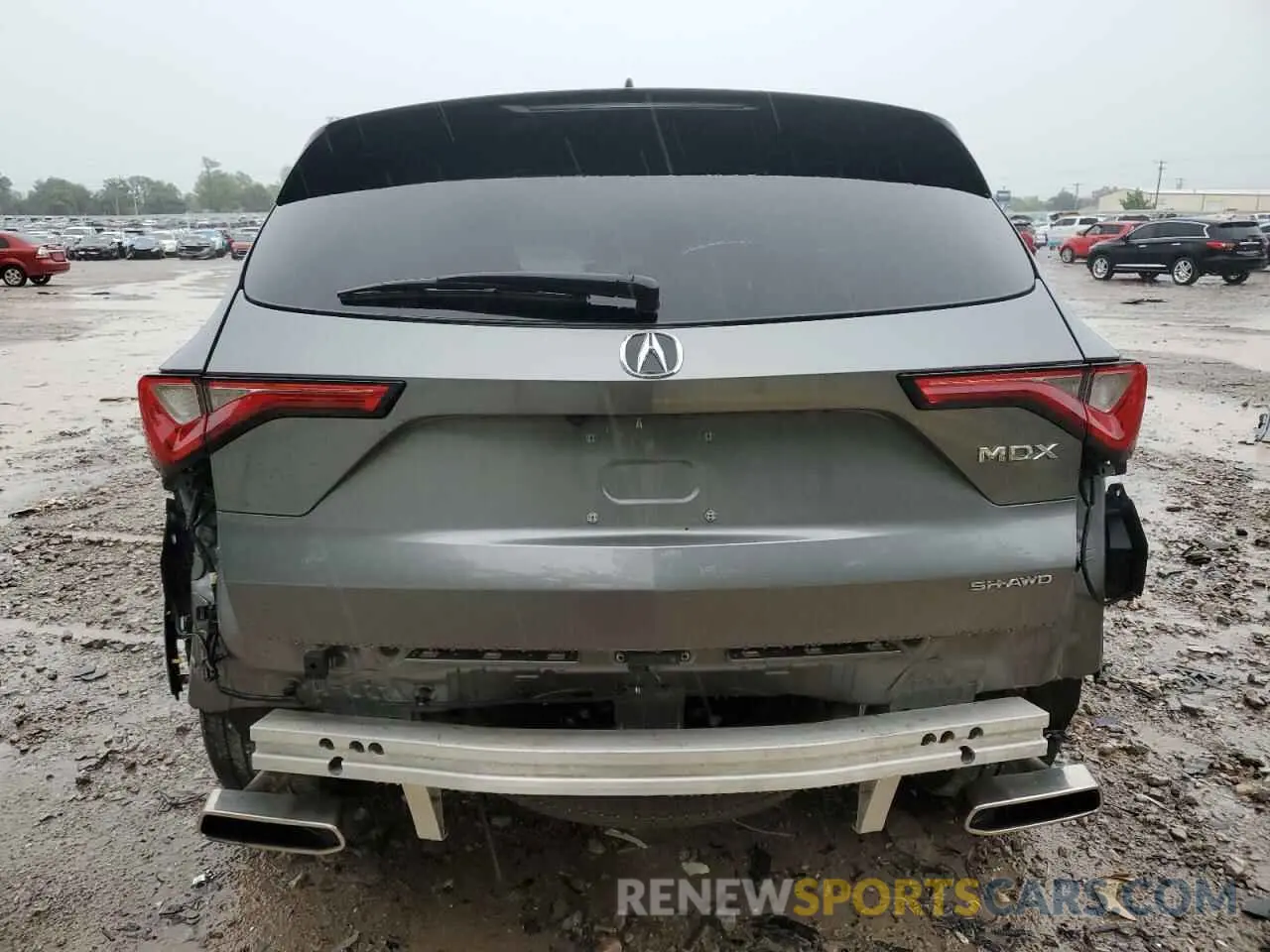 6 Photograph of a damaged car 5J8YE1H45PL003309 ACURA MDX 2023