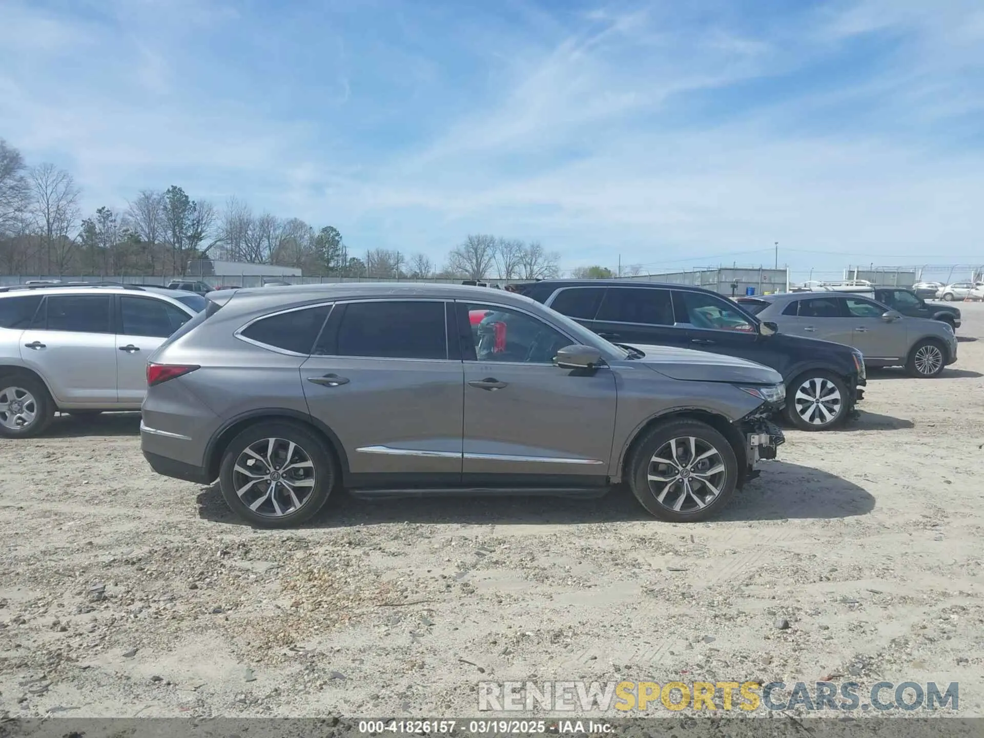 14 Photograph of a damaged car 5J8YE1H45PL024130 ACURA MDX 2023