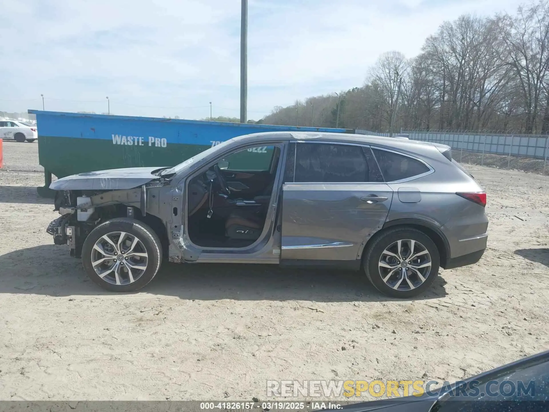 15 Photograph of a damaged car 5J8YE1H45PL024130 ACURA MDX 2023