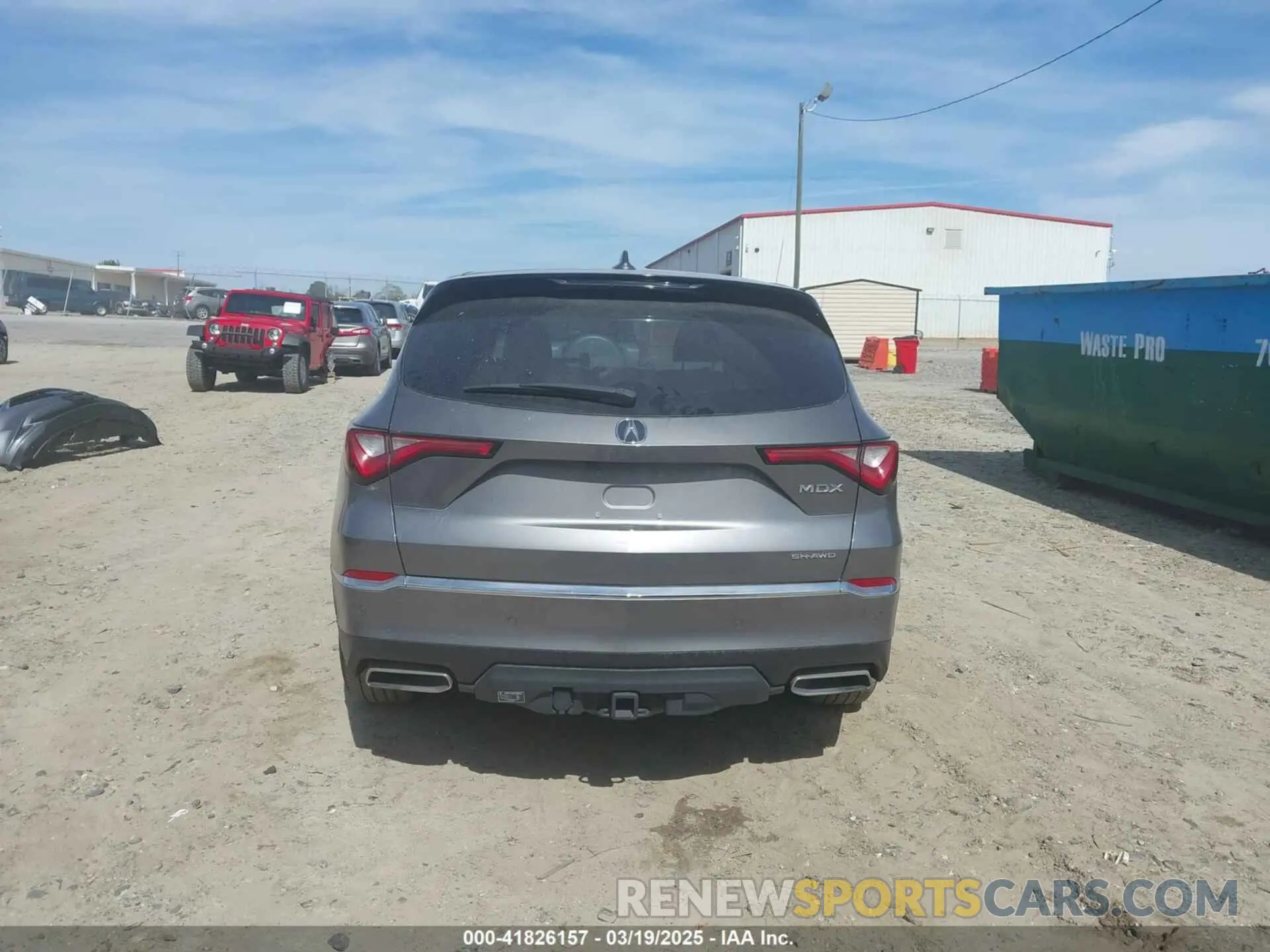 17 Photograph of a damaged car 5J8YE1H45PL024130 ACURA MDX 2023