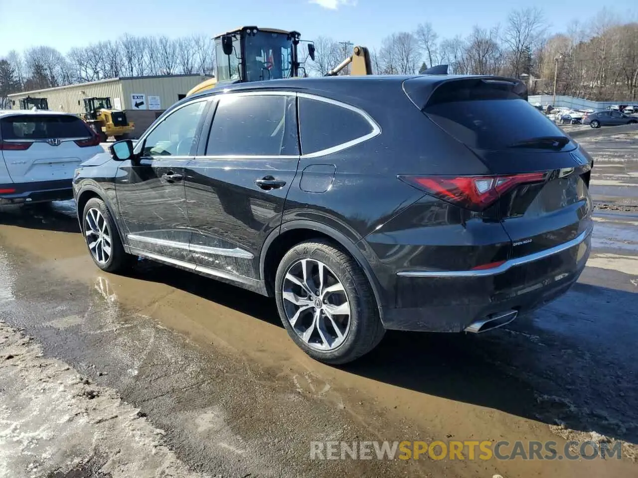 2 Photograph of a damaged car 5J8YE1H45PL035564 ACURA MDX 2023