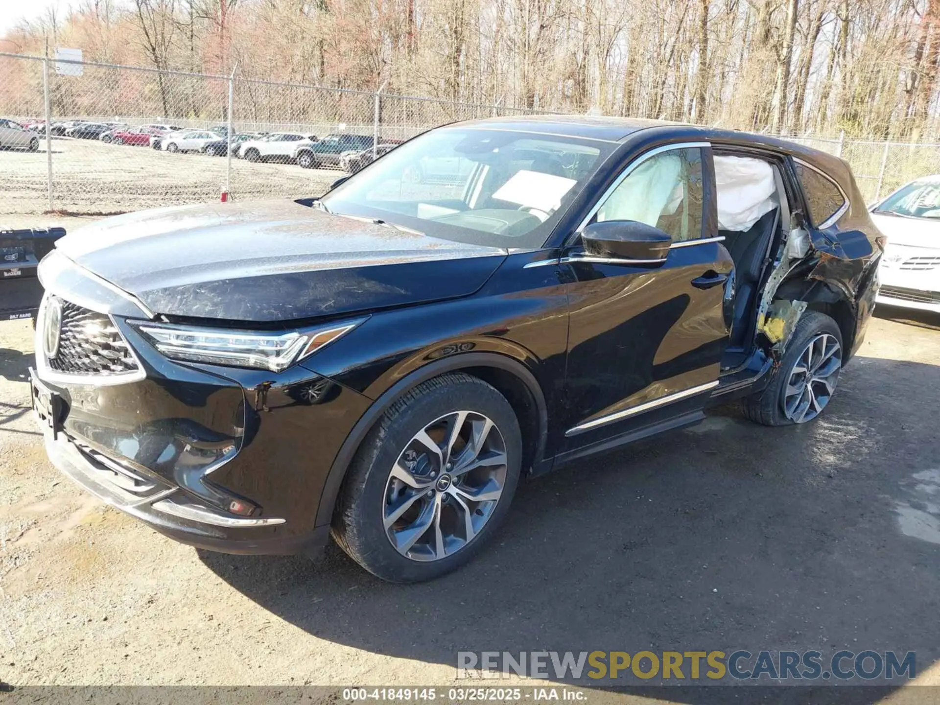 2 Photograph of a damaged car 5J8YE1H47PL018815 ACURA MDX 2023