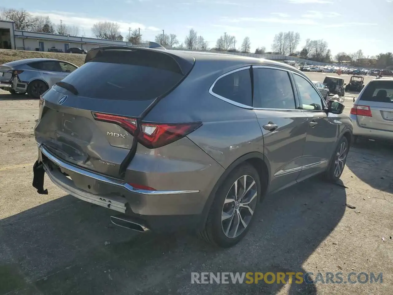 3 Photograph of a damaged car 5J8YE1H48PL028477 ACURA MDX 2023
