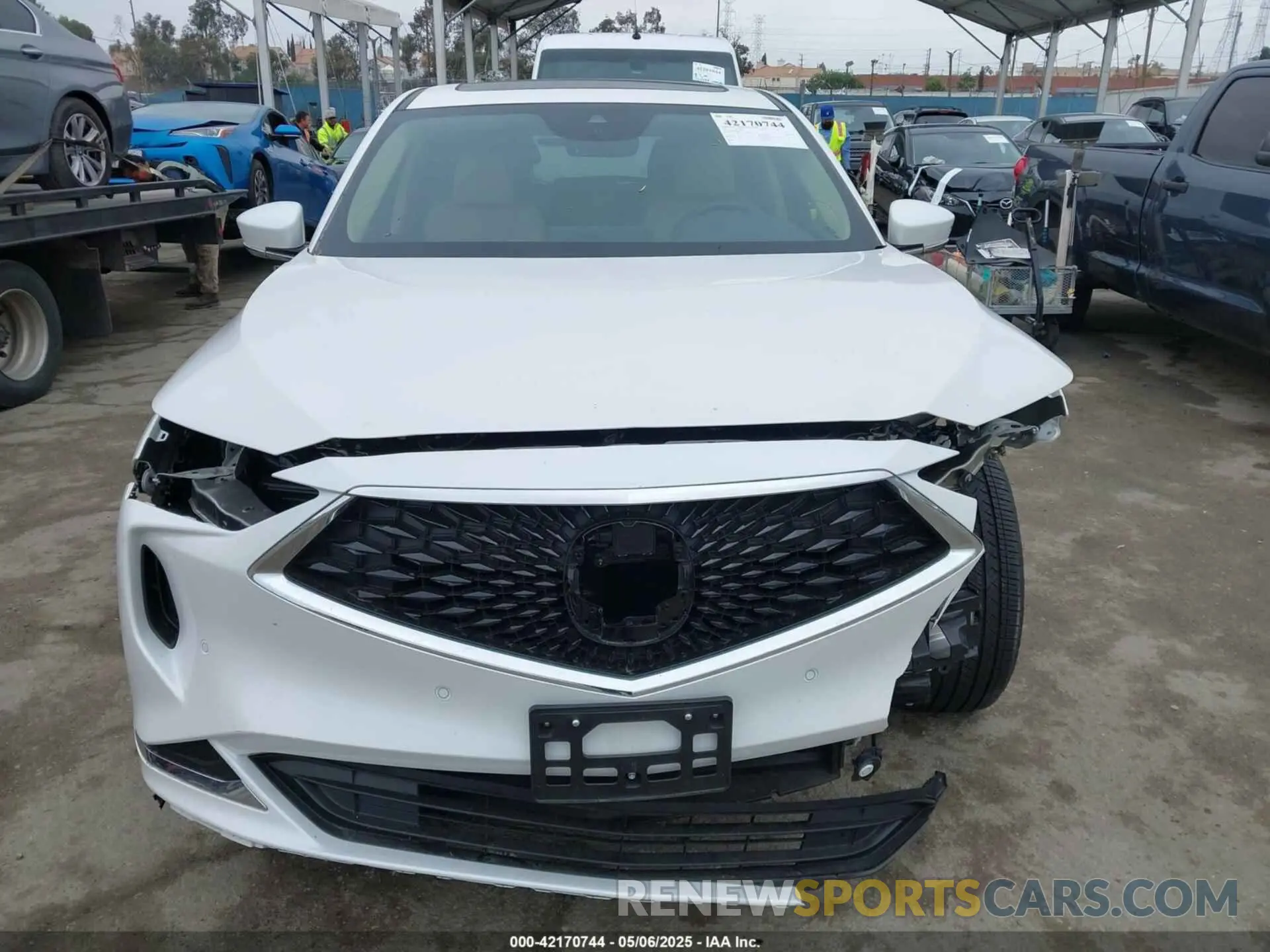 13 Photograph of a damaged car 5J8YE1H4XPL038945 ACURA MDX 2023
