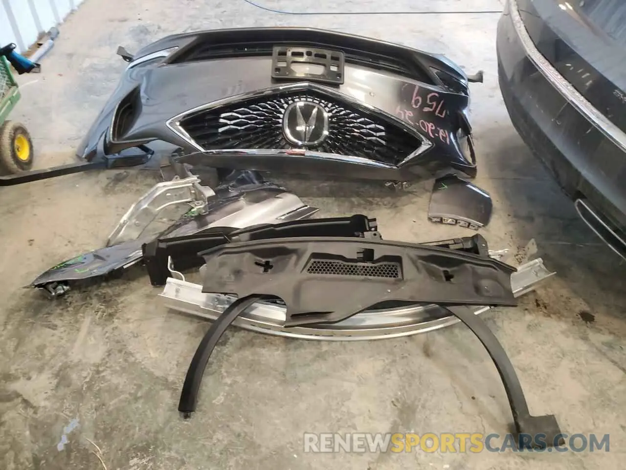 13 Photograph of a damaged car 5J8YE1H80PL038519 ACURA MDX 2023