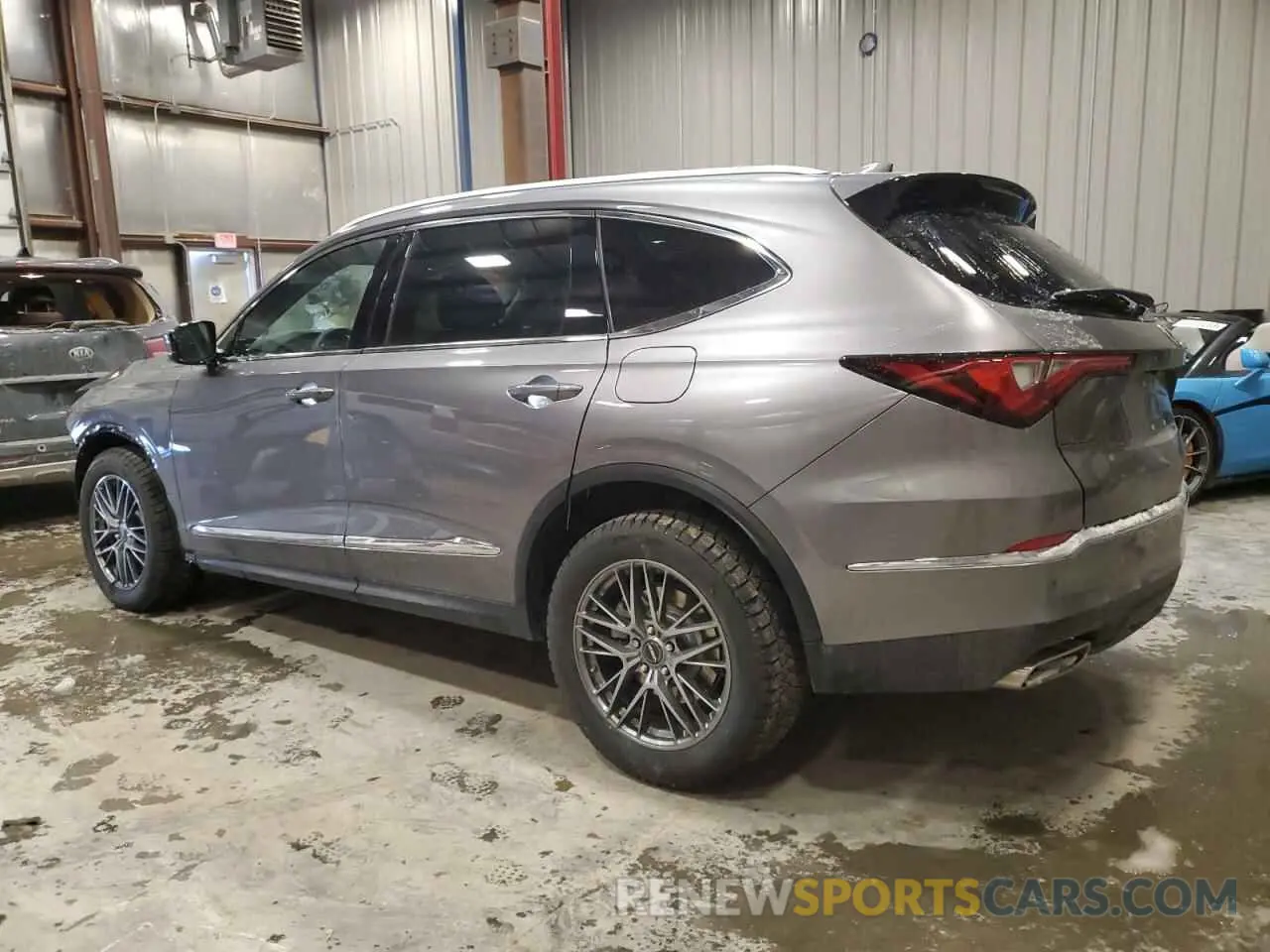 2 Photograph of a damaged car 5J8YE1H80PL038519 ACURA MDX 2023
