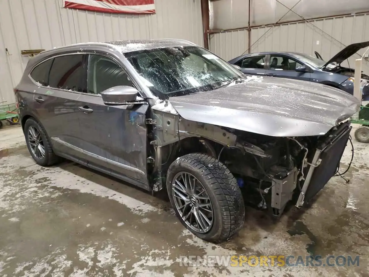 4 Photograph of a damaged car 5J8YE1H80PL038519 ACURA MDX 2023