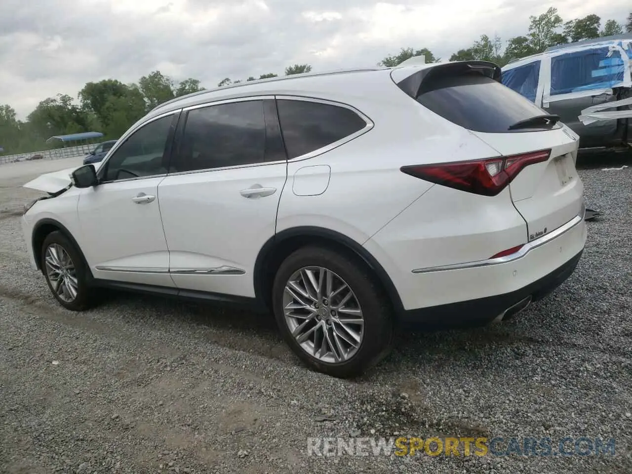 2 Photograph of a damaged car 5J8YE1H81PL026847 ACURA MDX 2023