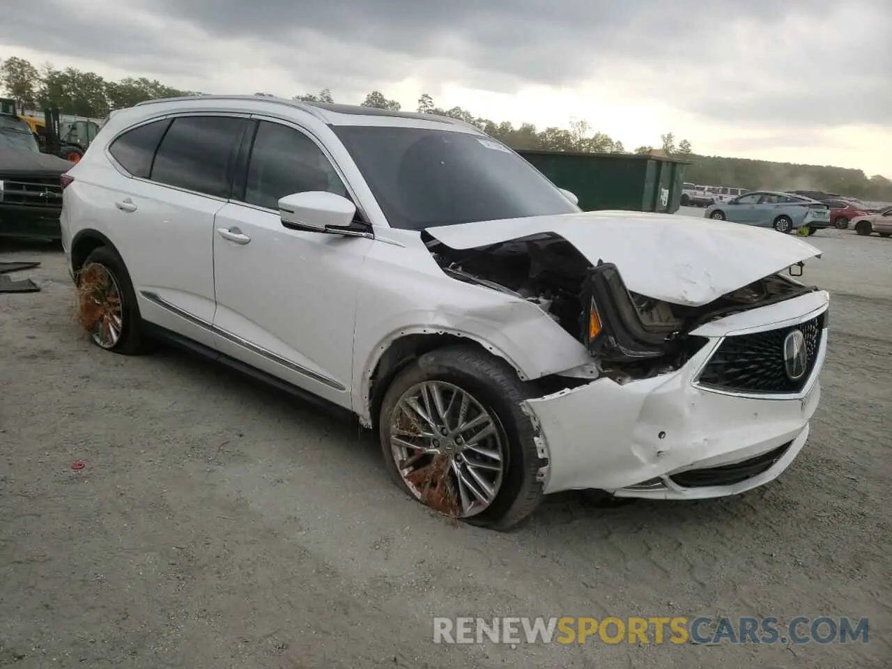 4 Photograph of a damaged car 5J8YE1H81PL026847 ACURA MDX 2023