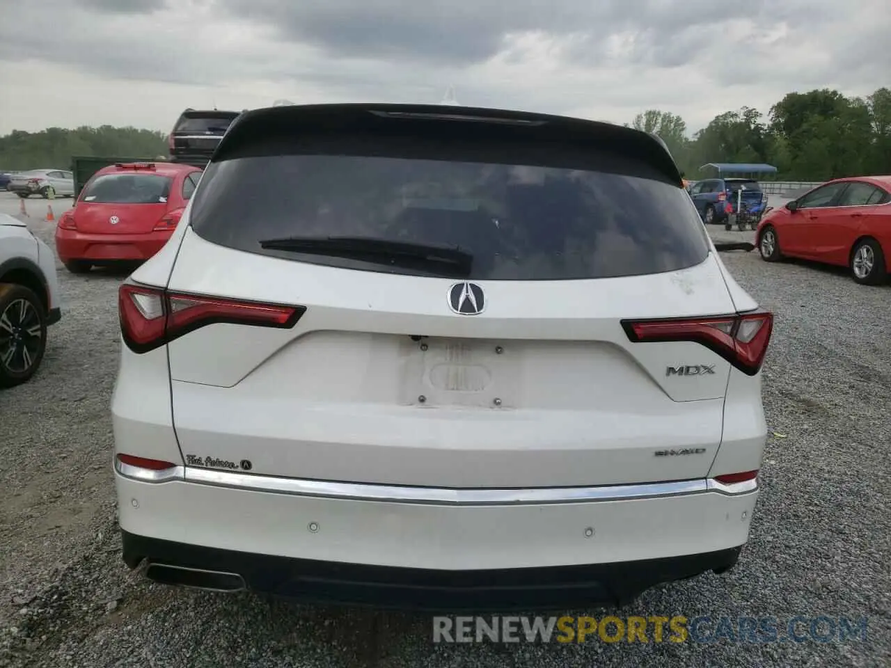 6 Photograph of a damaged car 5J8YE1H81PL026847 ACURA MDX 2023