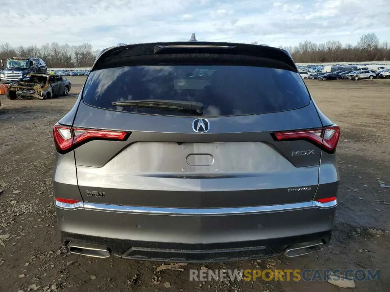 6 Photograph of a damaged car 5J8YE1H82PL024069 ACURA MDX 2023