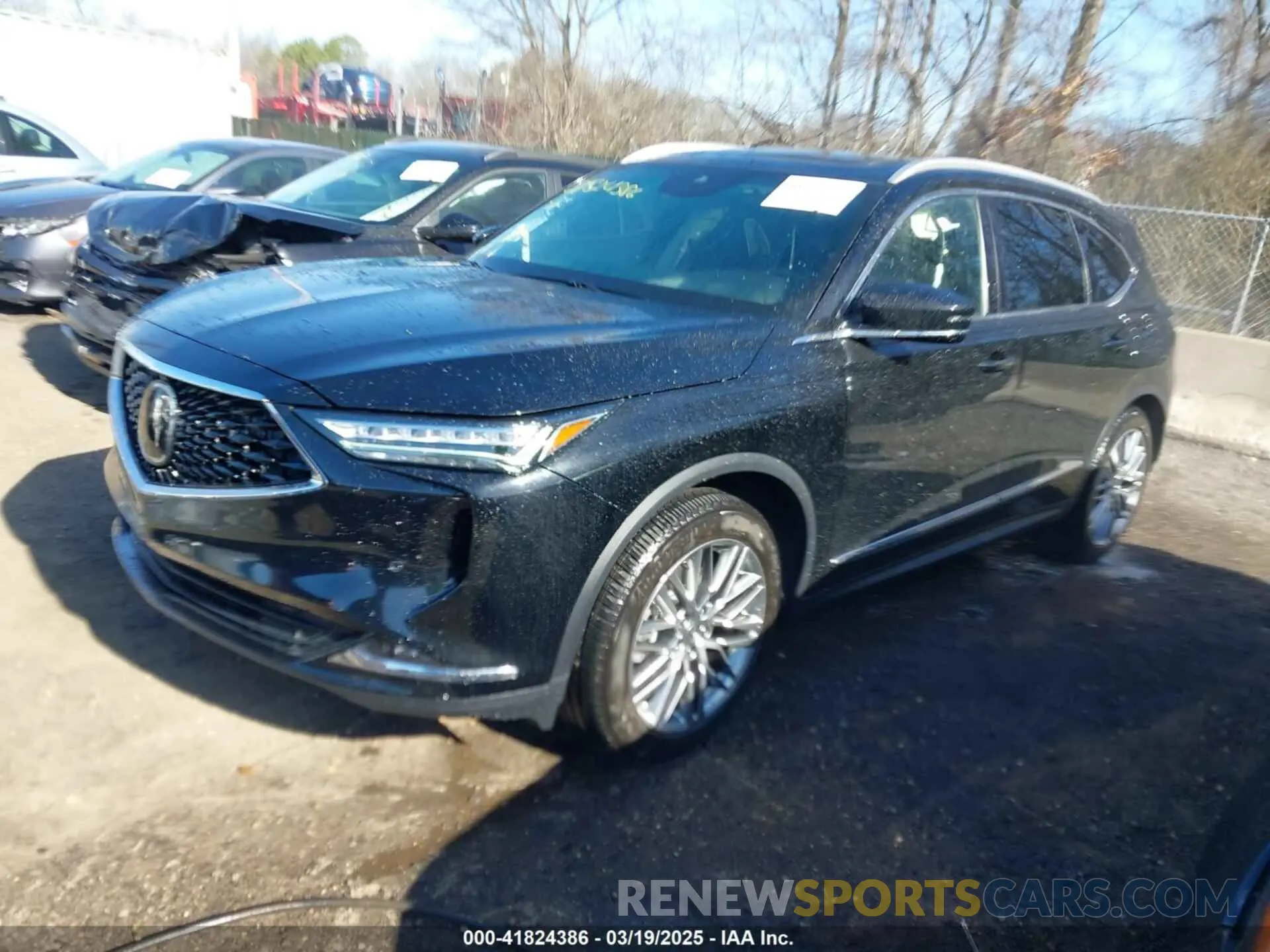 2 Photograph of a damaged car 5J8YE1H84PL014255 ACURA MDX 2023
