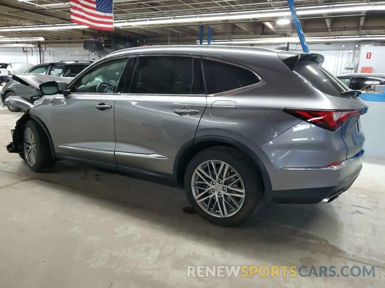 2 Photograph of a damaged car 5J8YE1H84PL024056 ACURA MDX 2023