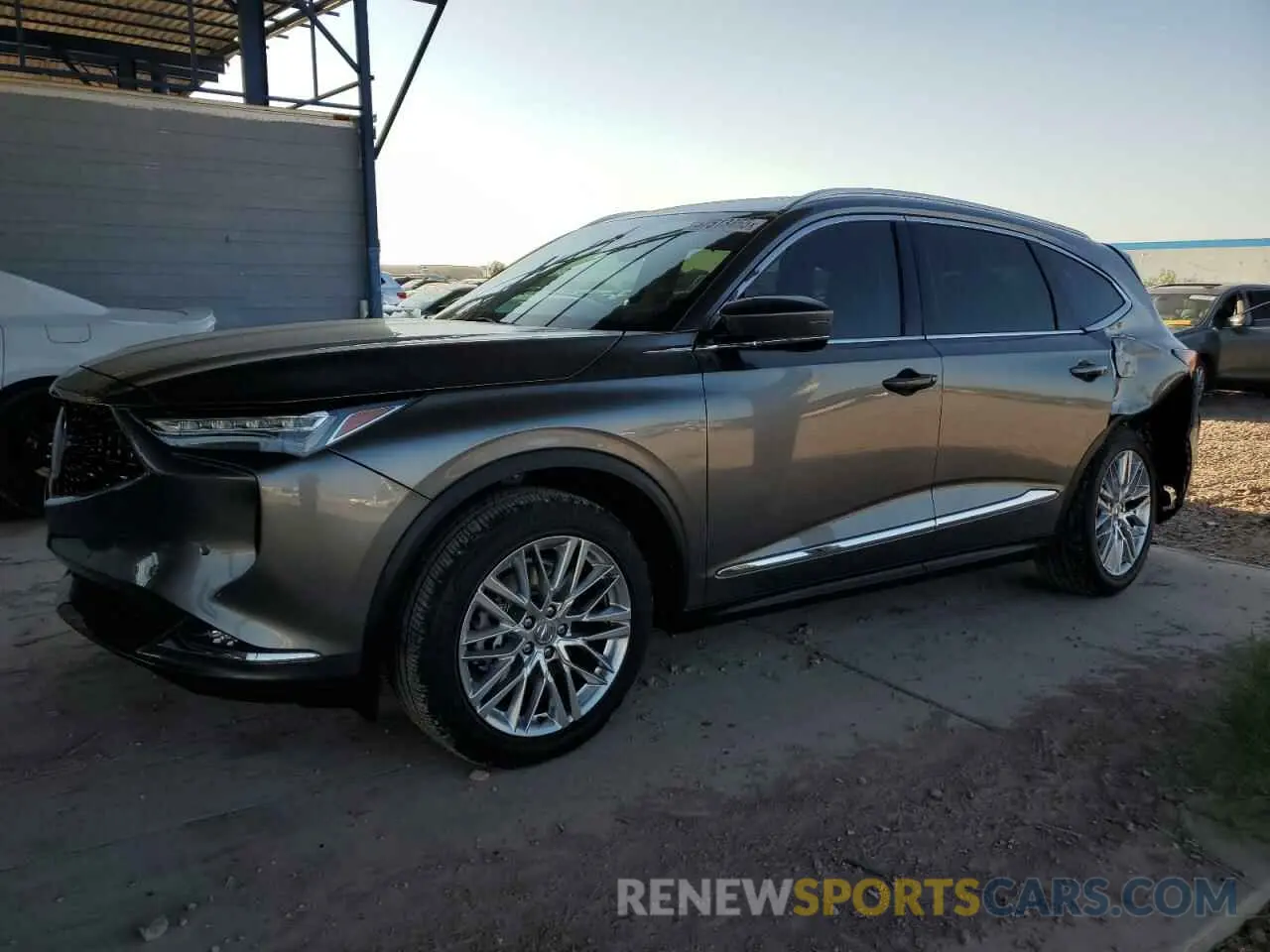 1 Photograph of a damaged car 5J8YE1H85PL004009 ACURA MDX 2023