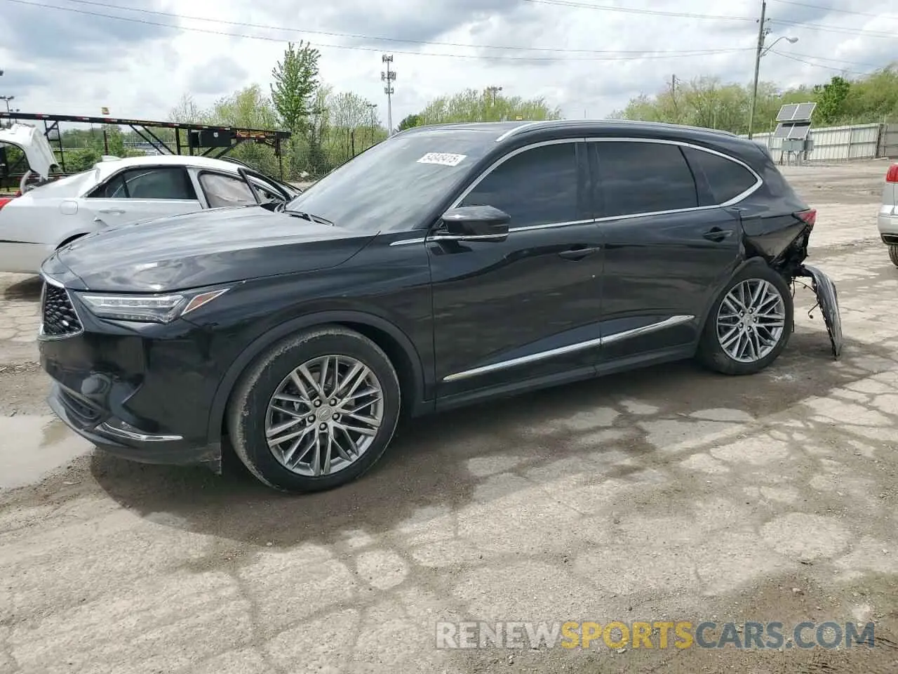 1 Photograph of a damaged car 5J8YE1H87PL022995 ACURA MDX 2023