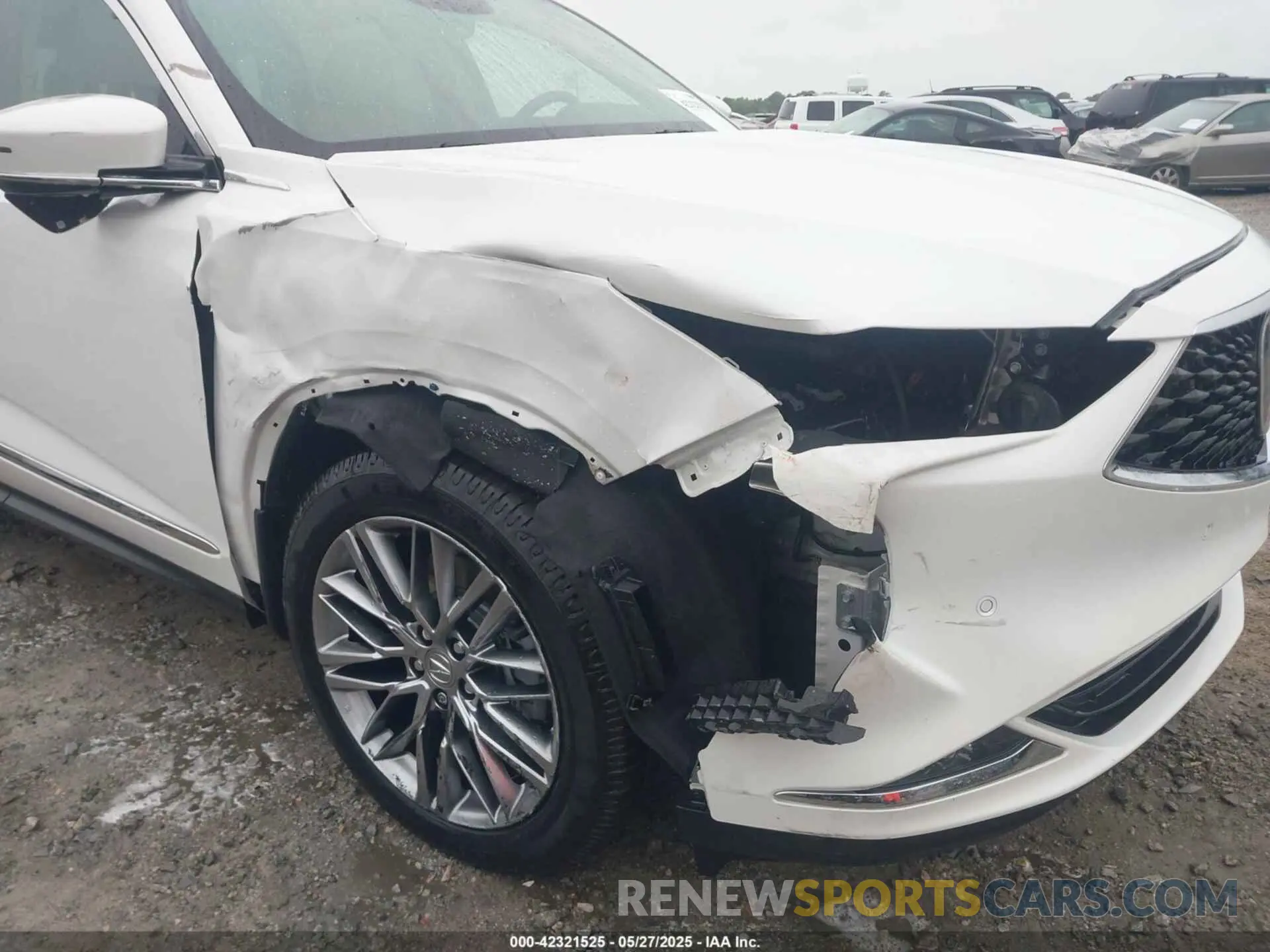 6 Photograph of a damaged car 5J8YE1H89PL011643 ACURA MDX 2023
