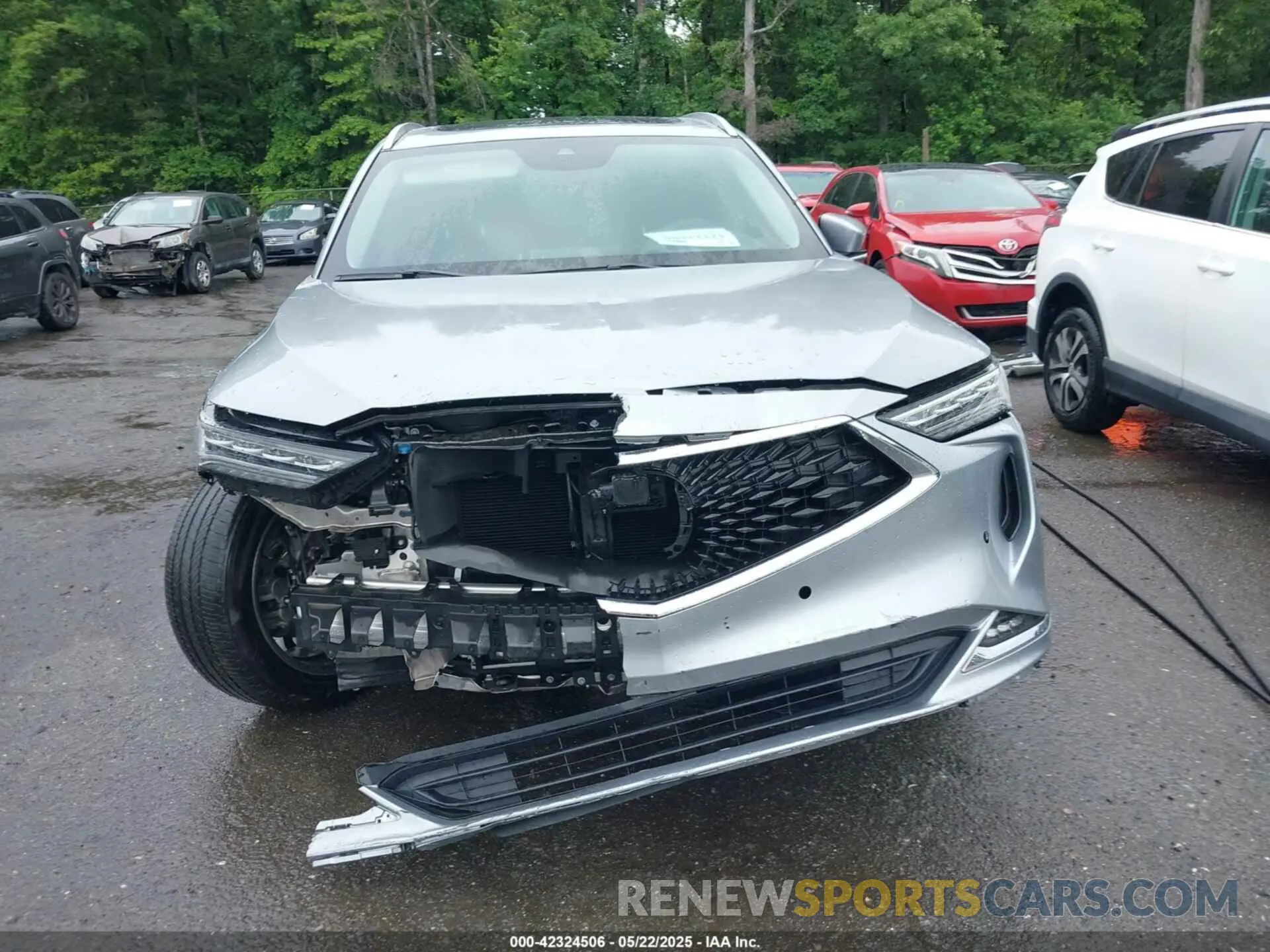 11 Photograph of a damaged car 5J8YE1H89PL032315 ACURA MDX 2023