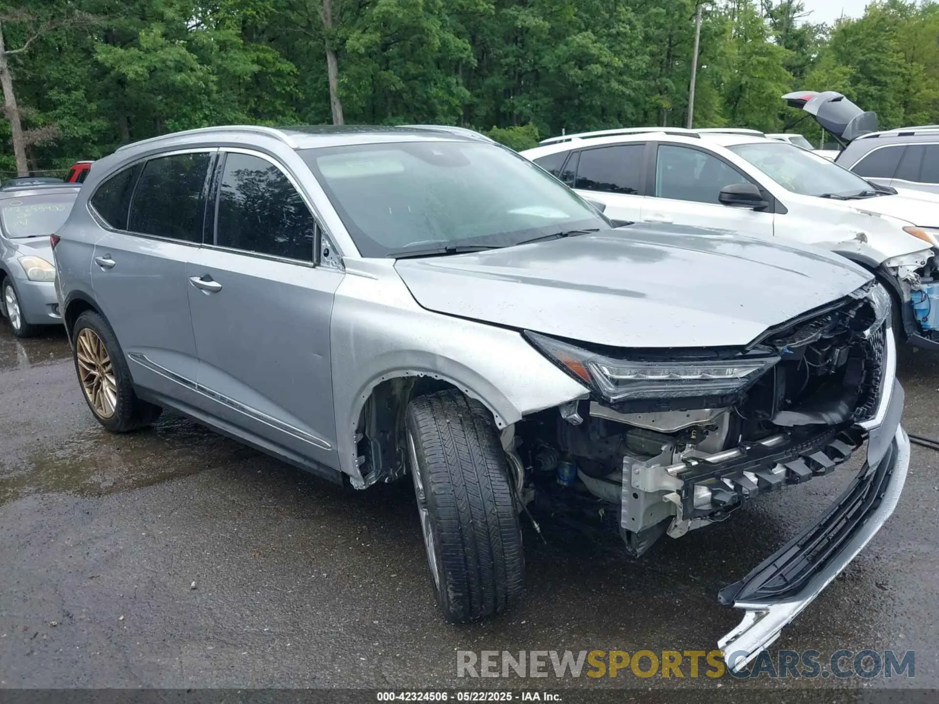 6 Photograph of a damaged car 5J8YE1H89PL032315 ACURA MDX 2023