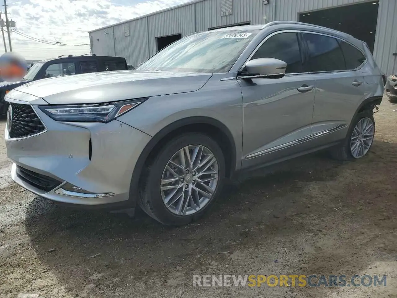 1 Photograph of a damaged car 5J8YE1H89PL036400 ACURA MDX 2023
