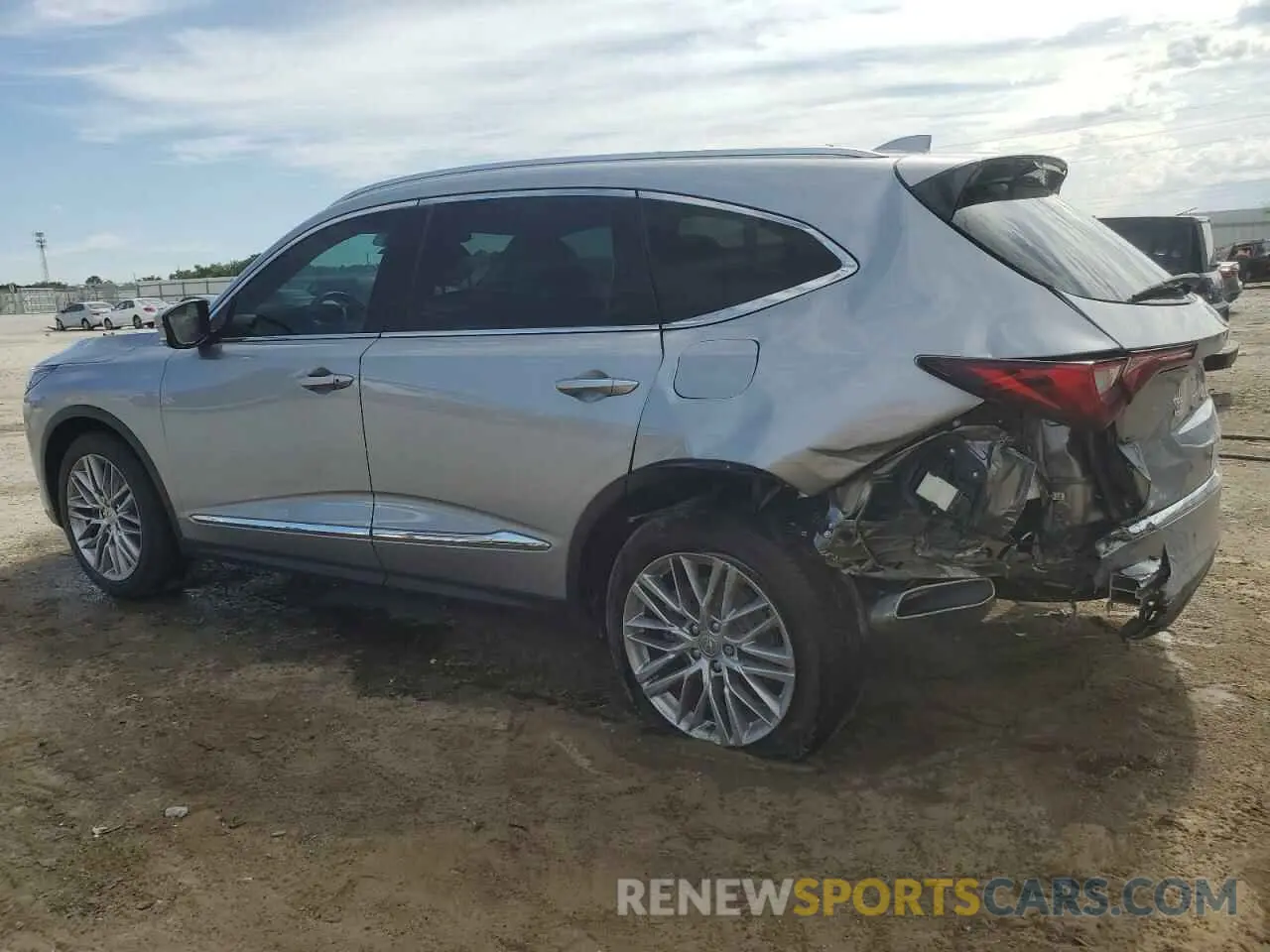 2 Photograph of a damaged car 5J8YE1H89PL036400 ACURA MDX 2023