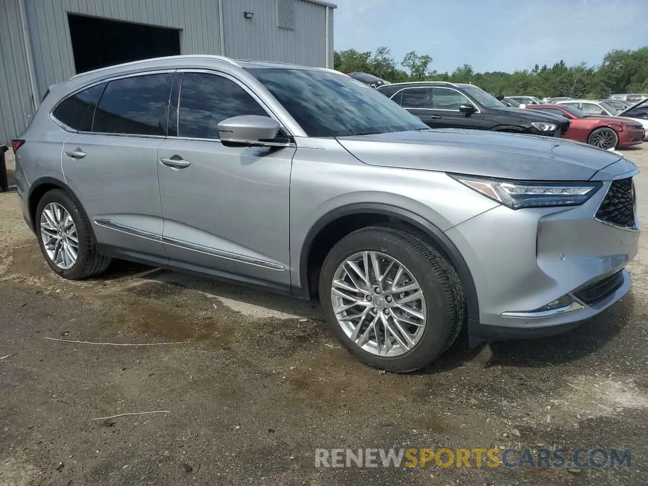 4 Photograph of a damaged car 5J8YE1H89PL036400 ACURA MDX 2023