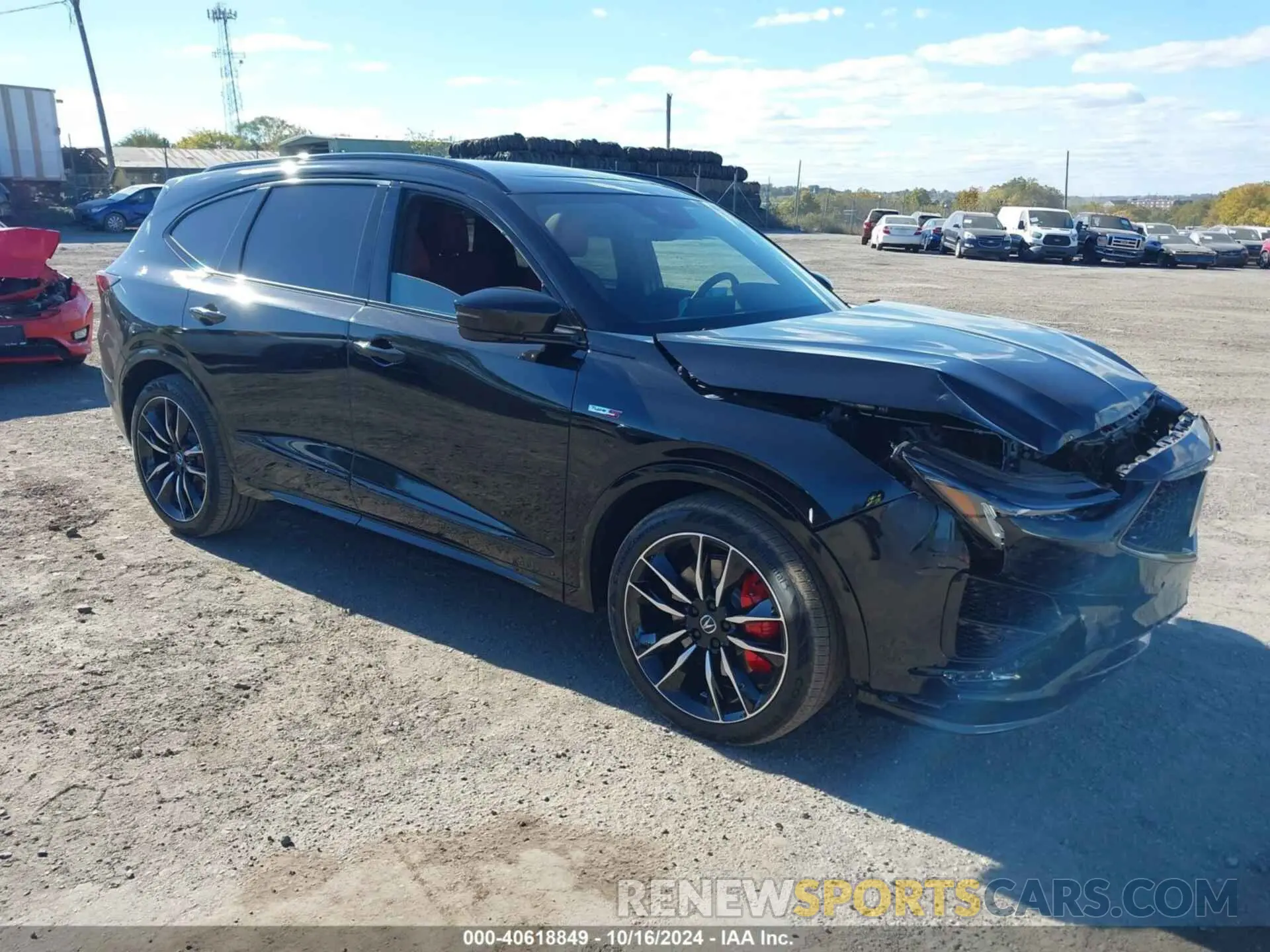 1 Photograph of a damaged car 5J8YD8H8XRL002562 ACURA MDX 2024