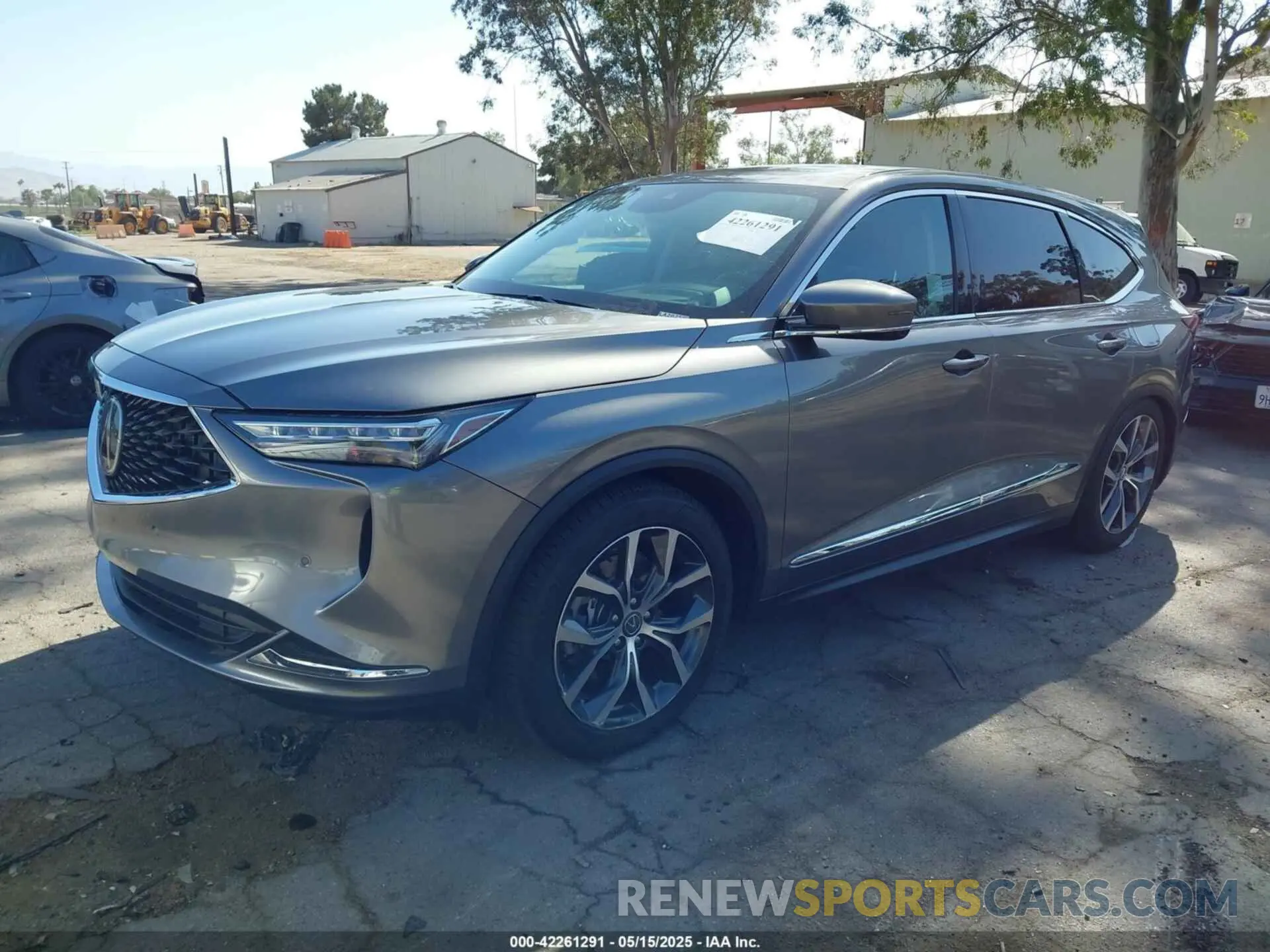 2 Photograph of a damaged car 5J8YD9H42RL005765 ACURA MDX 2024