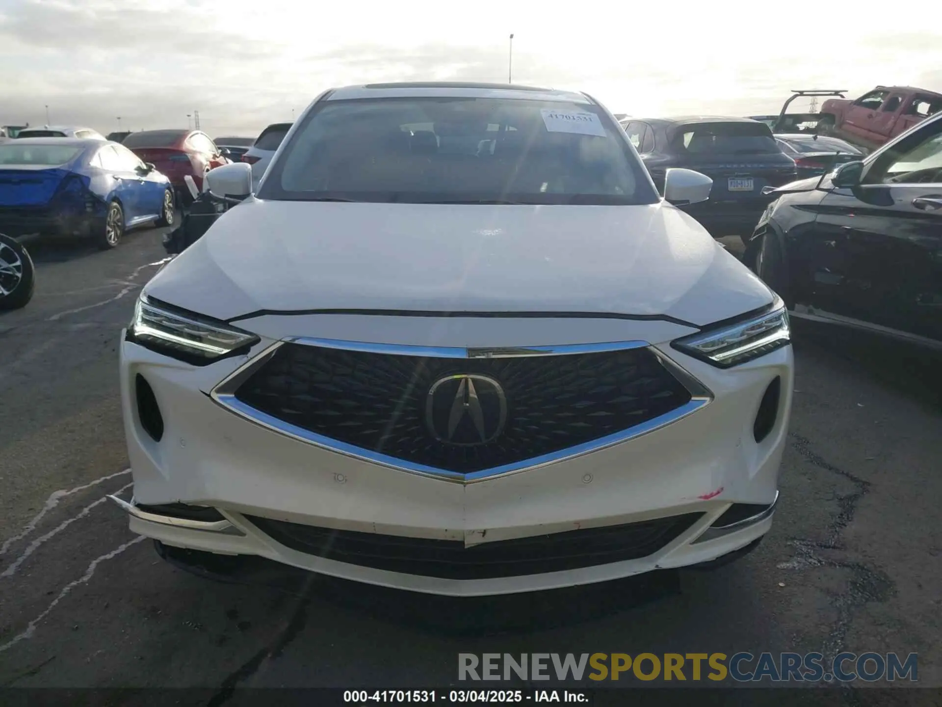 13 Photograph of a damaged car 5J8YD9H42RL007046 ACURA MDX 2024