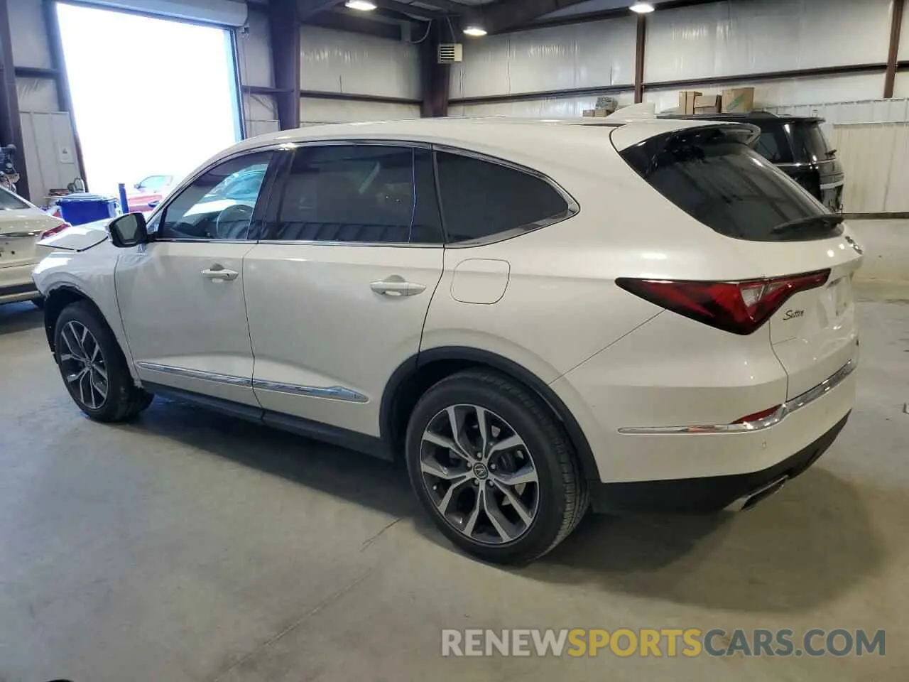 2 Photograph of a damaged car 5J8YD9H46RL006059 ACURA MDX 2024