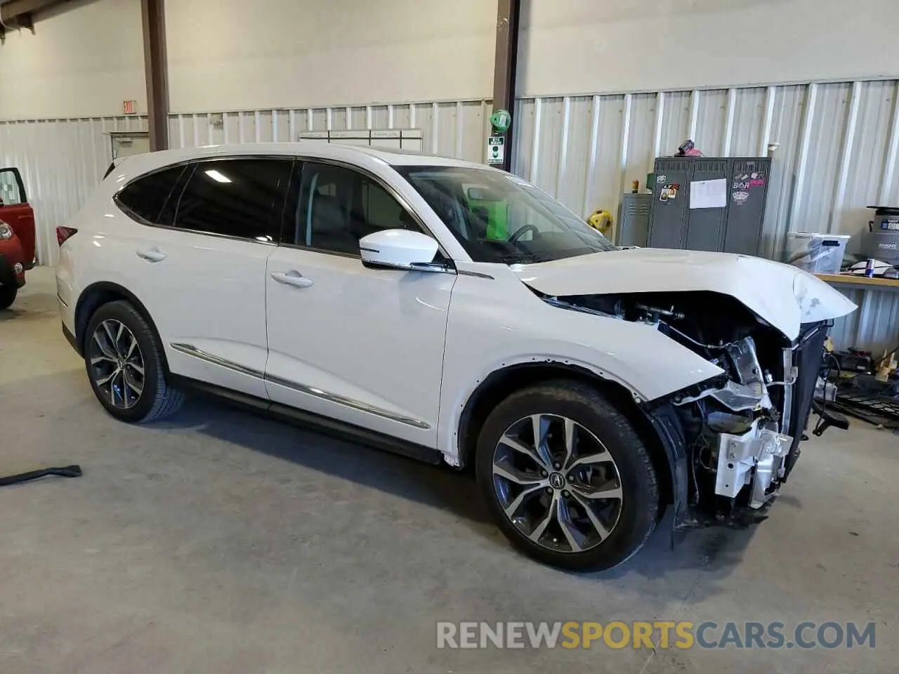 4 Photograph of a damaged car 5J8YD9H46RL006059 ACURA MDX 2024