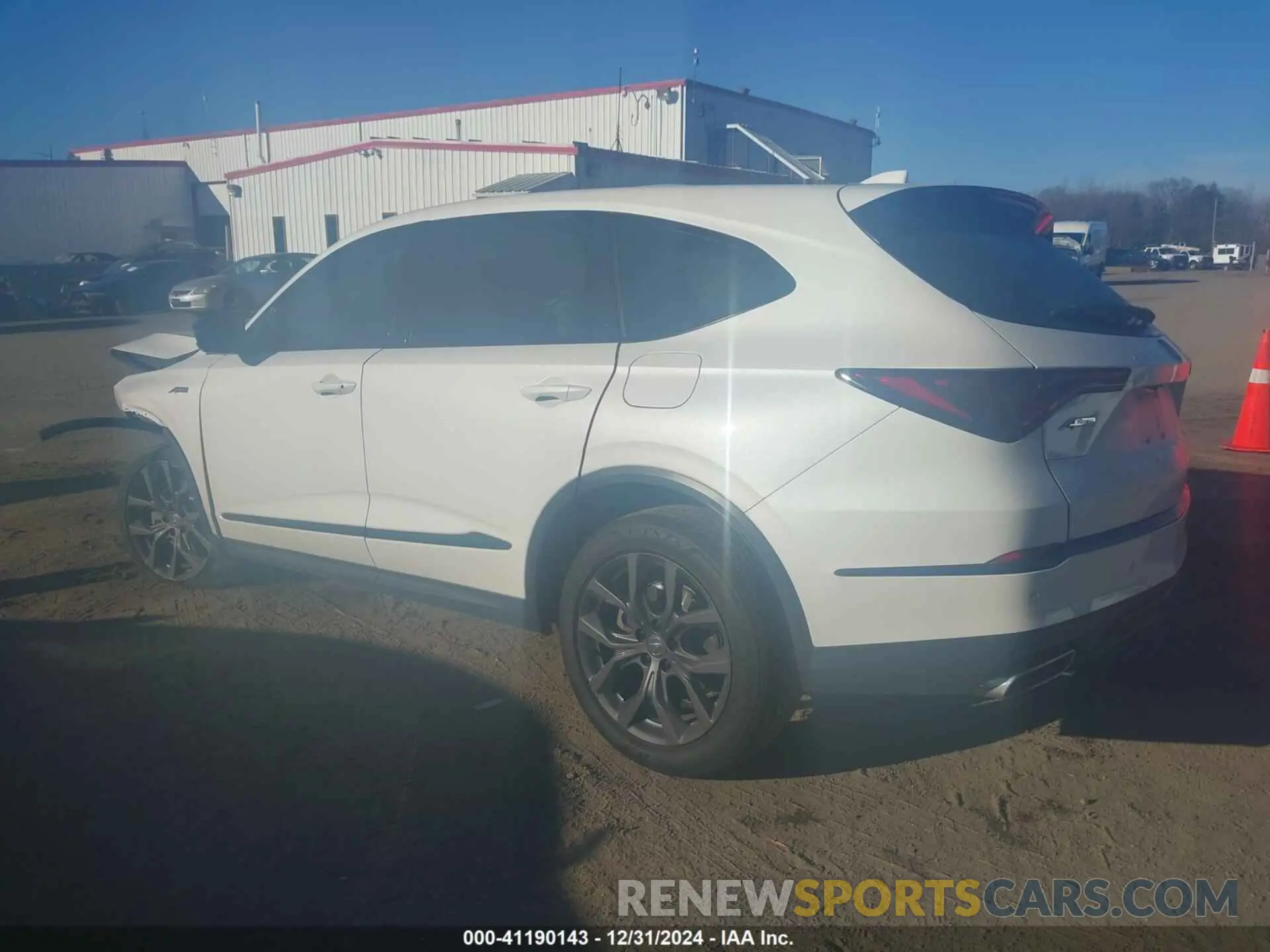3 Photograph of a damaged car 5J8YE1H01RL009432 ACURA MDX 2024