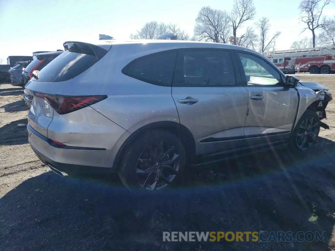 3 Photograph of a damaged car 5J8YE1H02RL000044 ACURA MDX 2024