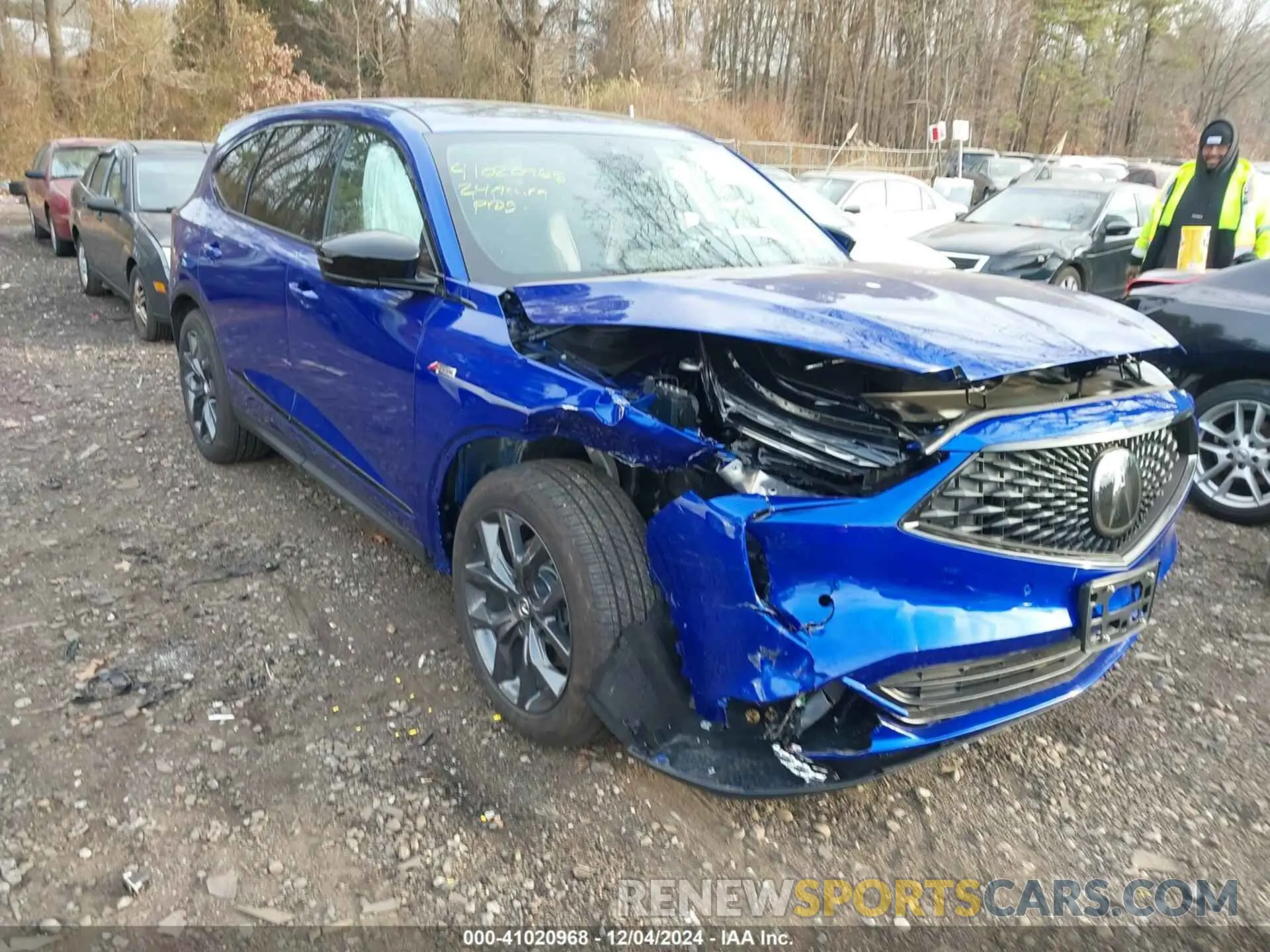 6 Photograph of a damaged car 5J8YE1H02RL028698 ACURA MDX 2024