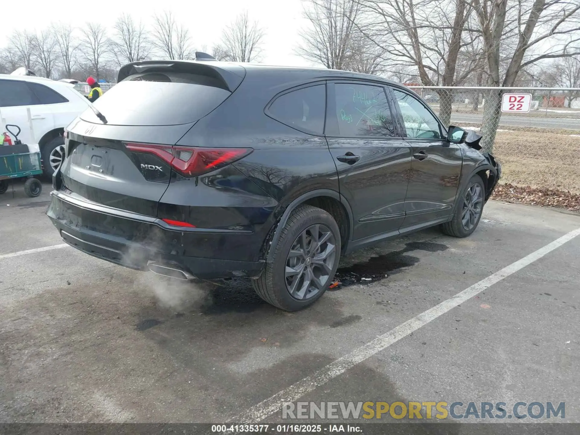 4 Photograph of a damaged car 5J8YE1H04RL014754 ACURA MDX 2024