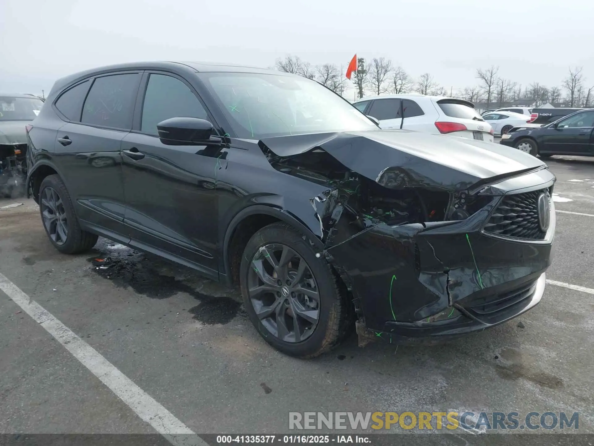 6 Photograph of a damaged car 5J8YE1H04RL014754 ACURA MDX 2024