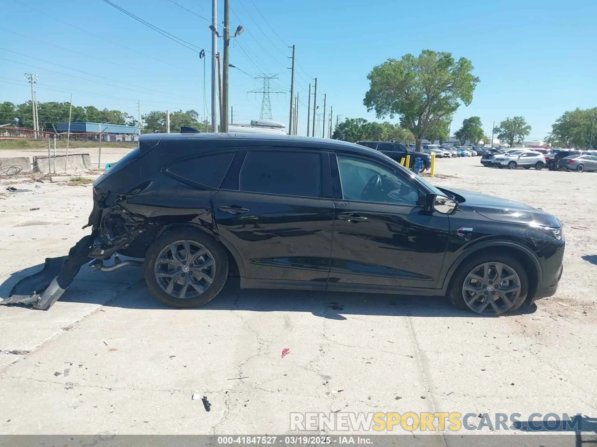 13 Photograph of a damaged car 5J8YE1H06RL023004 ACURA MDX 2024