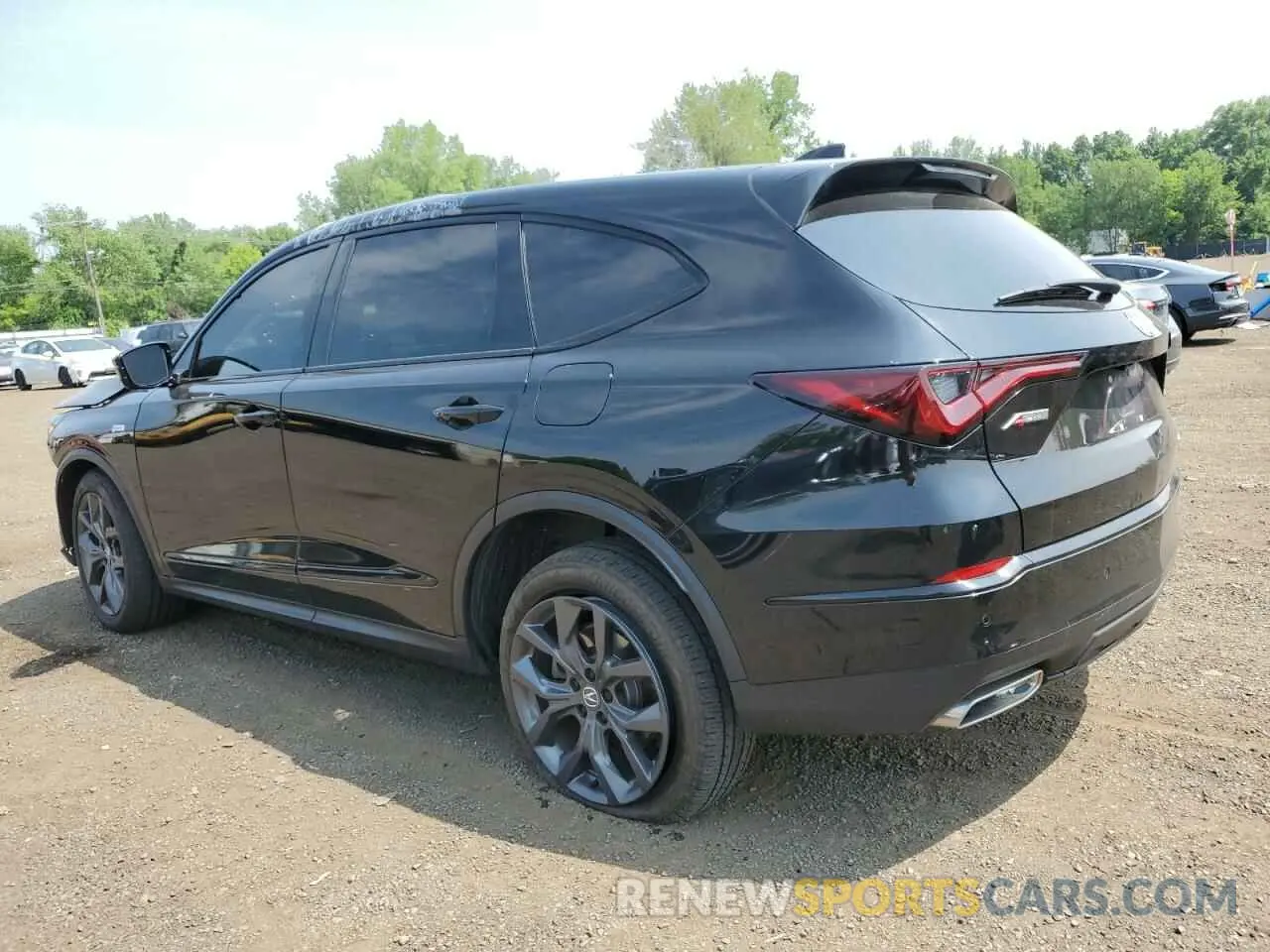 2 Photograph of a damaged car 5J8YE1H08RL001232 ACURA MDX 2024
