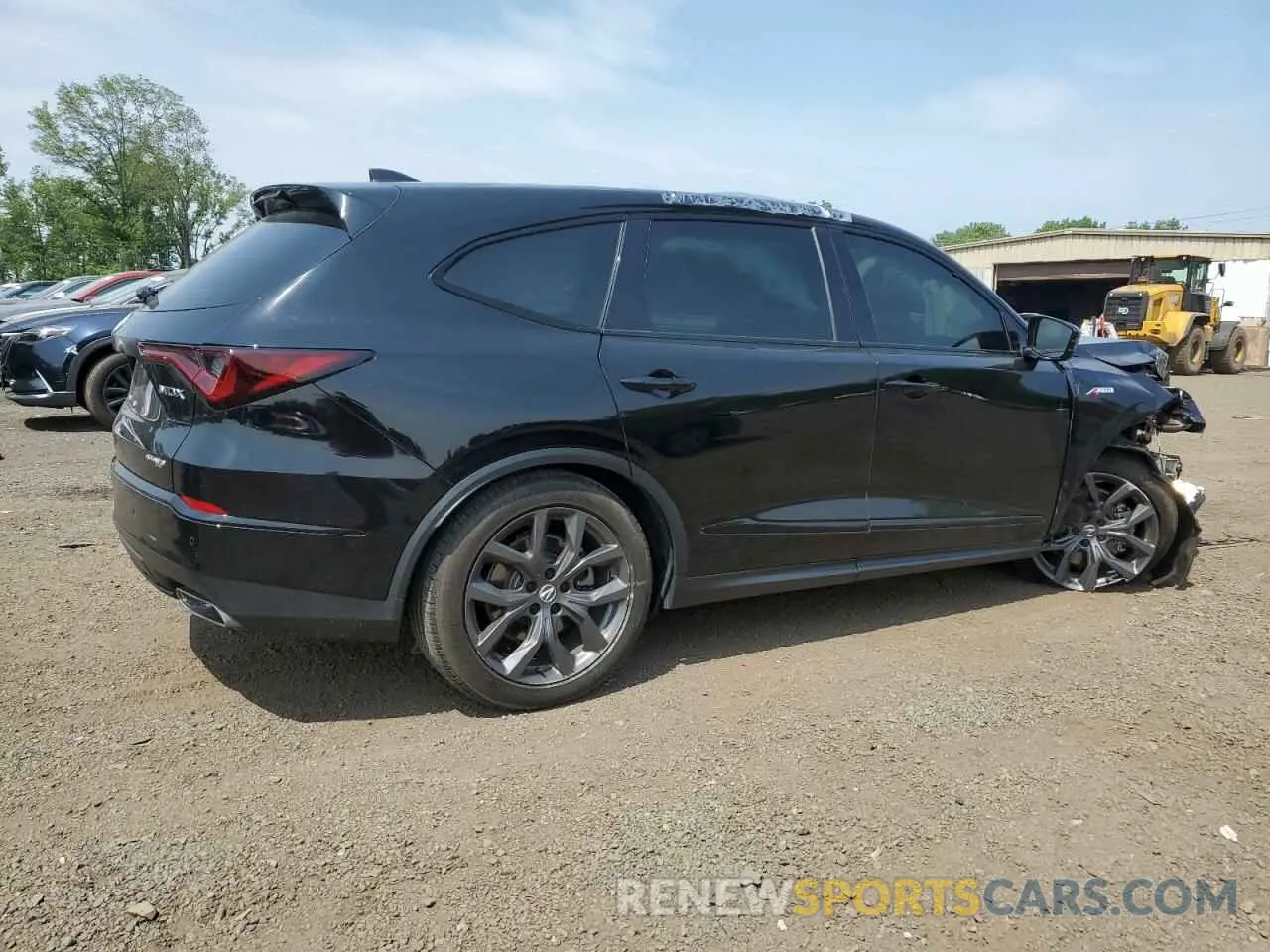 3 Photograph of a damaged car 5J8YE1H08RL001232 ACURA MDX 2024