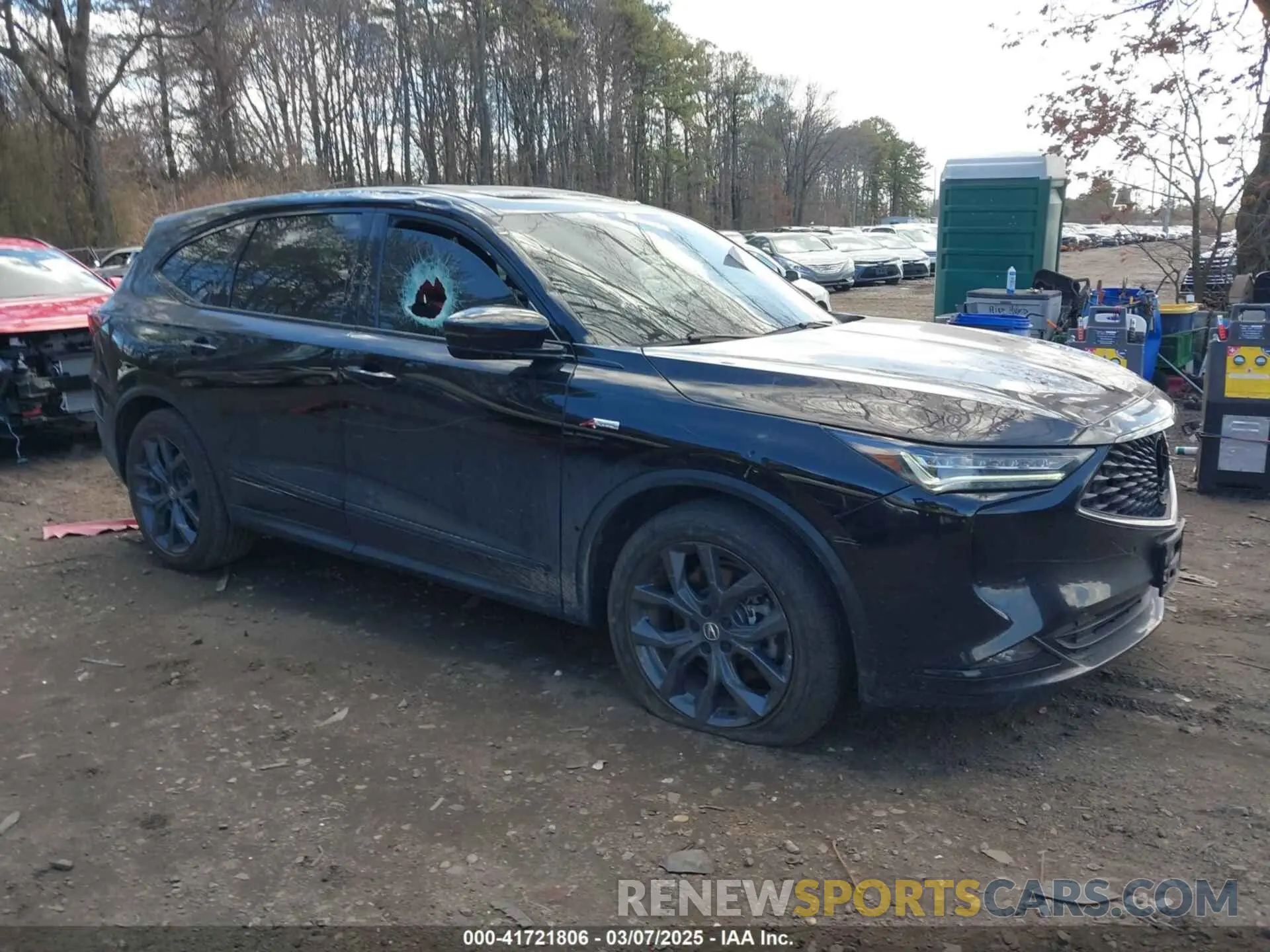 13 Photograph of a damaged car 5J8YE1H09RL010800 ACURA MDX 2024